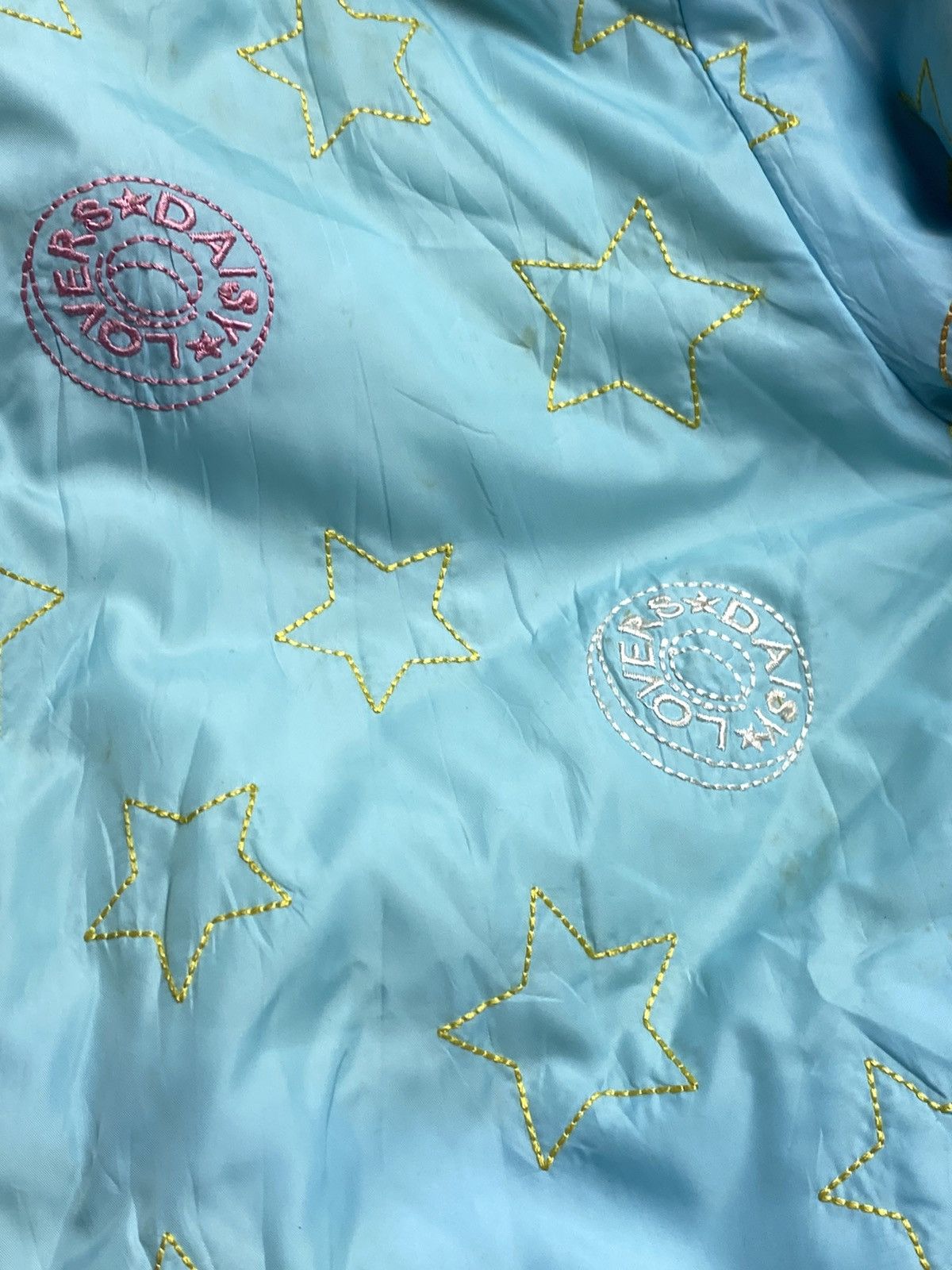 Angel Blue 1990s Daisy Lovers - Stitched Star Fur Hoodie Jacket Size US M / EU 48-50 / 2 - 12 Thumbnail