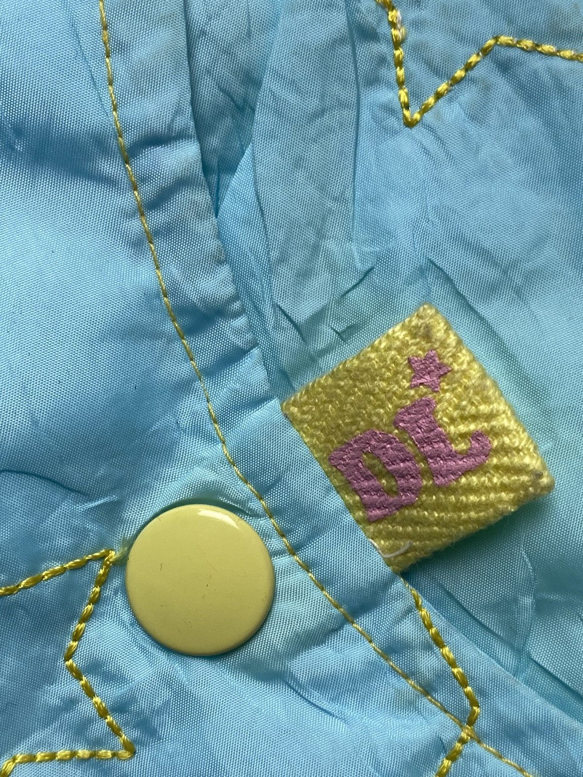 Angel Blue 1990s Daisy Lovers - Stitched Star Fur Hoodie Jacket Size US M / EU 48-50 / 2 - 11 Thumbnail