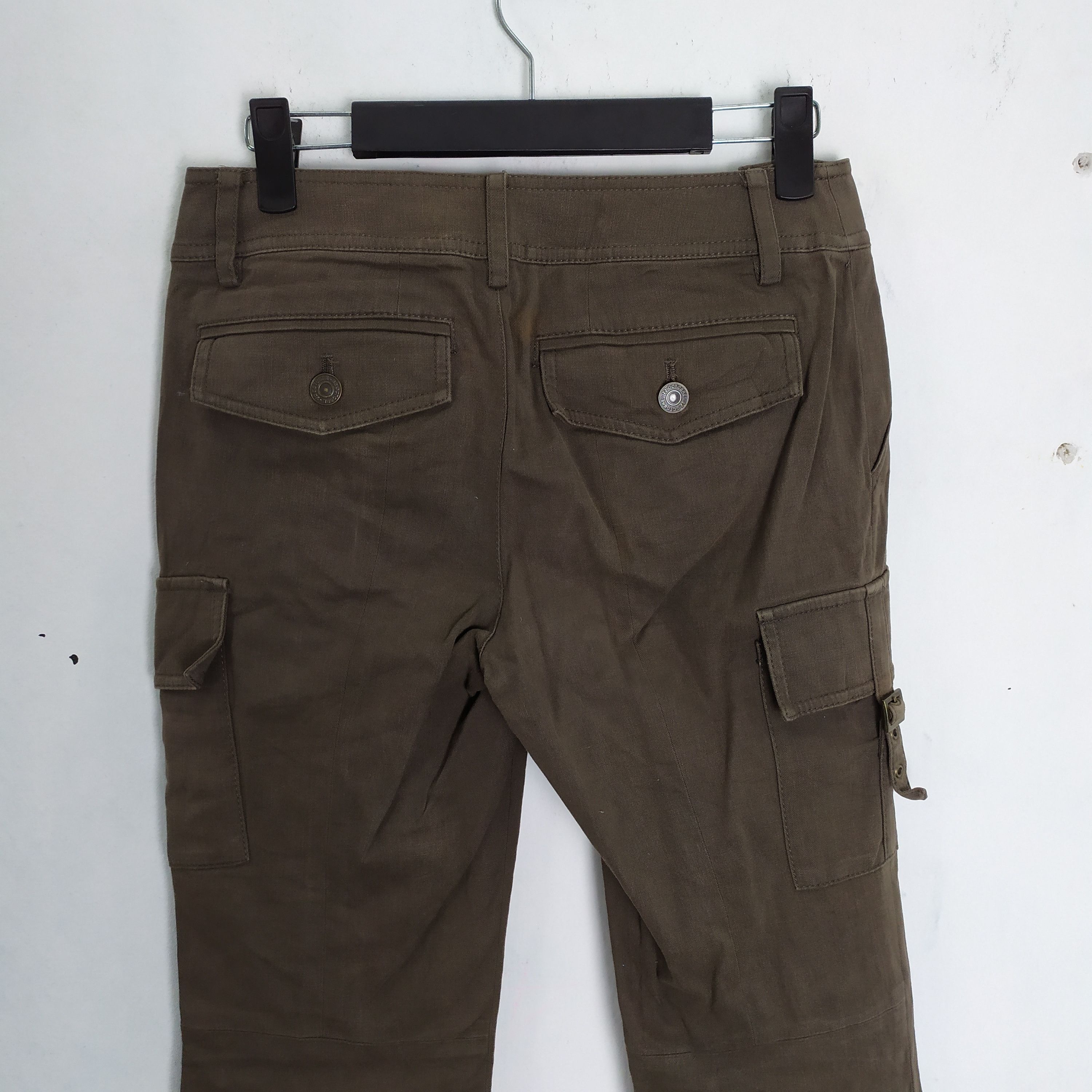 Designer × Japanese Brand PARIS BRUXELLES 22 FLARE CARGO PANTS/UTILITY PANTS Size US 26 / EU 42 - 10 Thumbnail