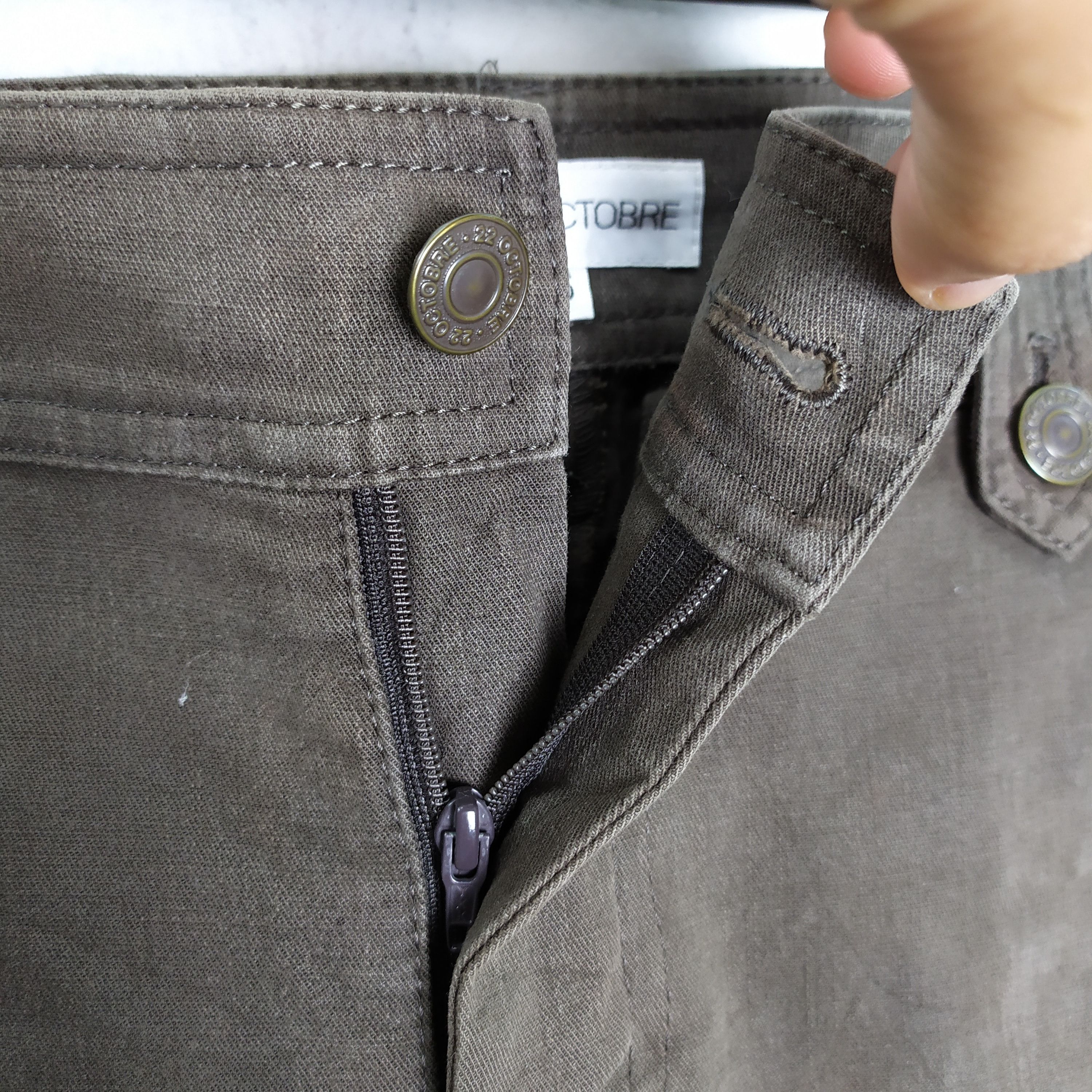 Designer × Japanese Brand PARIS BRUXELLES 22 FLARE CARGO PANTS/UTILITY PANTS Size US 26 / EU 42 - 14 Thumbnail