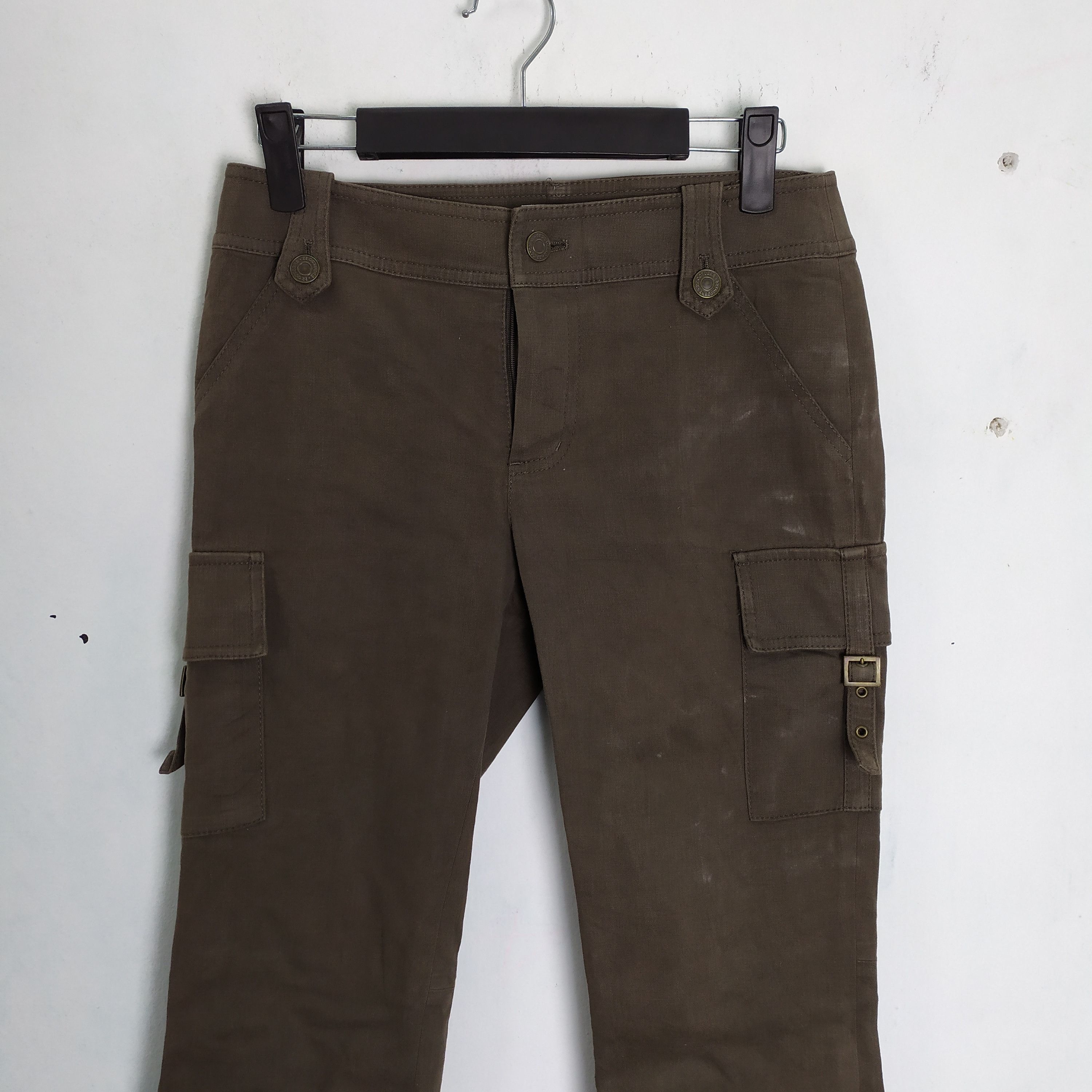 Designer × Japanese Brand PARIS BRUXELLES 22 FLARE CARGO PANTS/UTILITY PANTS Size US 26 / EU 42 - 2 Thumbnail