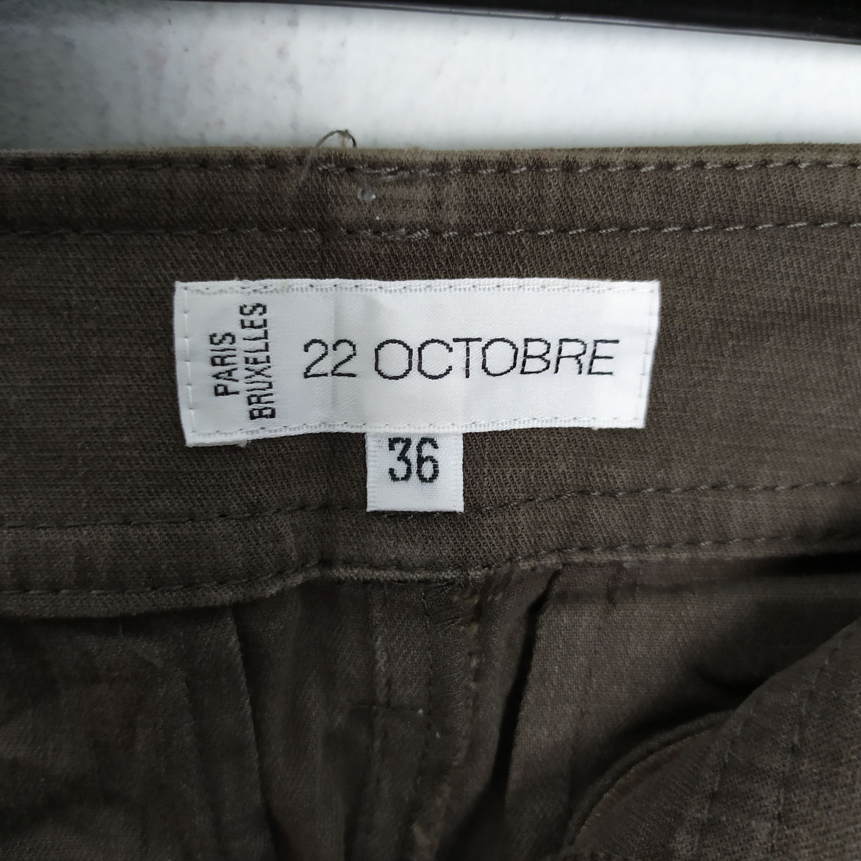 Designer × Japanese Brand PARIS BRUXELLES 22 FLARE CARGO PANTS/UTILITY PANTS Size US 26 / EU 42 - 15 Thumbnail