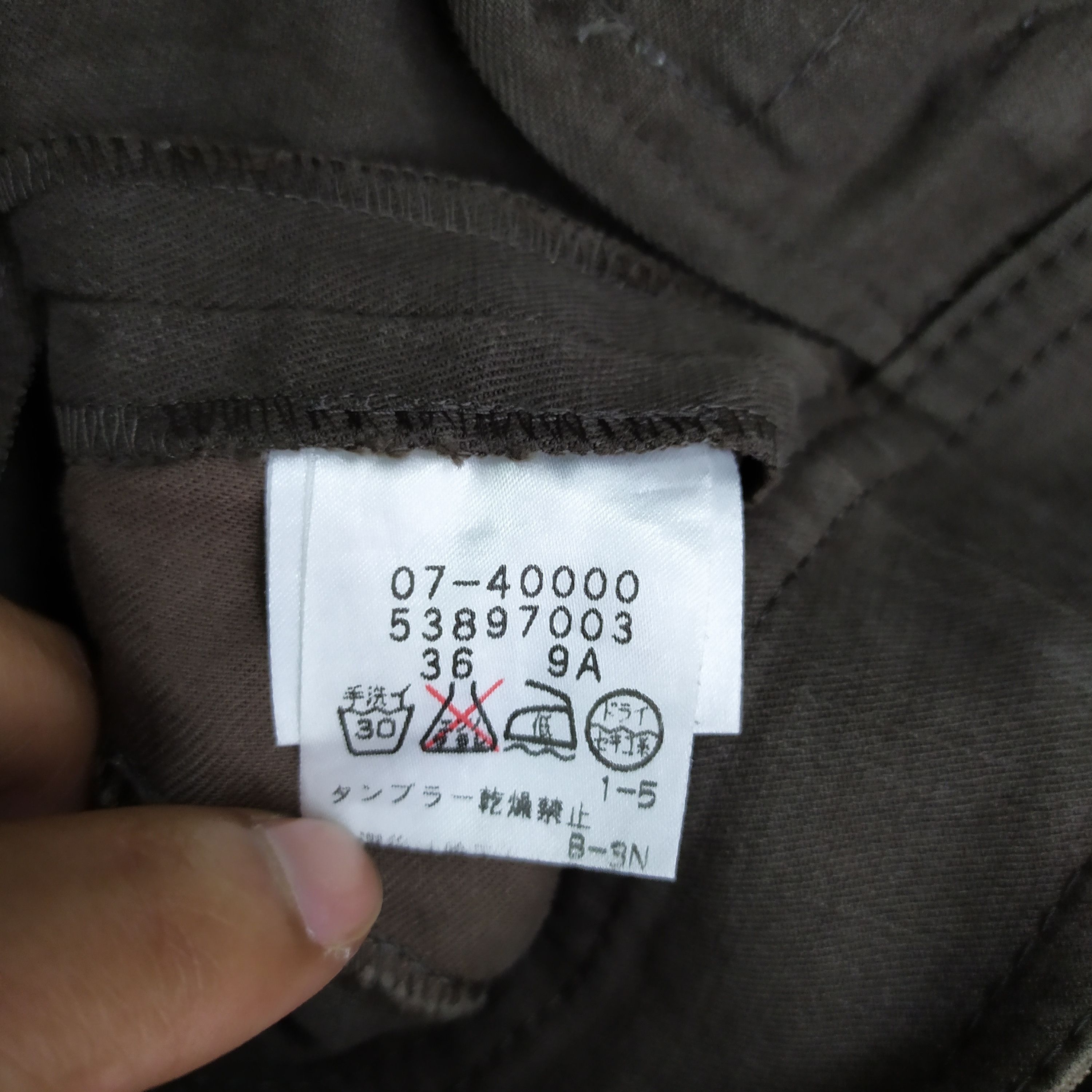 Designer × Japanese Brand PARIS BRUXELLES 22 FLARE CARGO PANTS/UTILITY PANTS Size US 26 / EU 42 - 17 Thumbnail