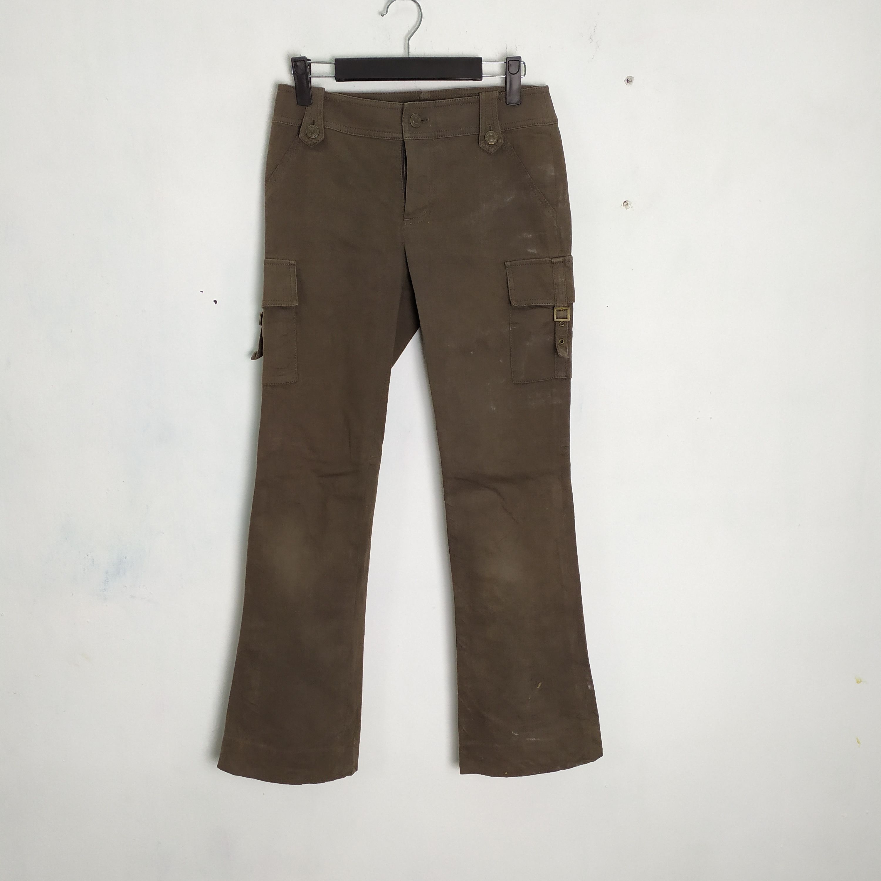 Designer × Japanese Brand PARIS BRUXELLES 22 FLARE CARGO PANTS/UTILITY PANTS Size US 26 / EU 42 - 1 Thumbnail