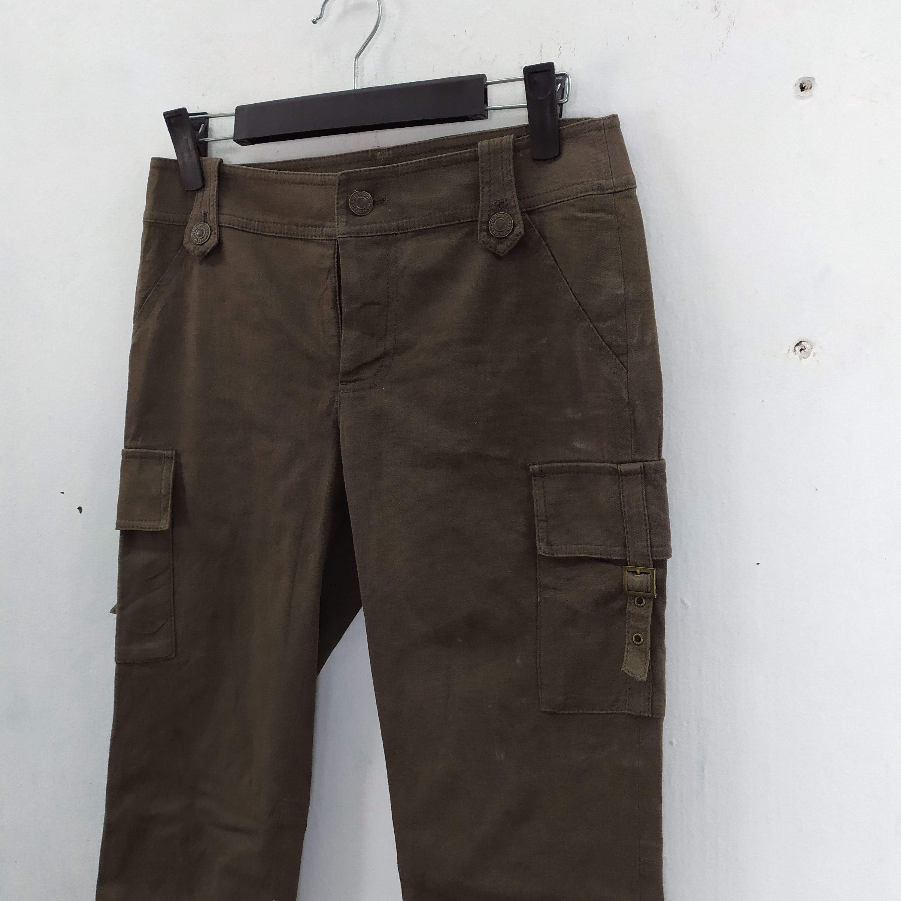 Designer × Japanese Brand PARIS BRUXELLES 22 FLARE CARGO PANTS/UTILITY PANTS Size US 26 / EU 42 - 6 Thumbnail