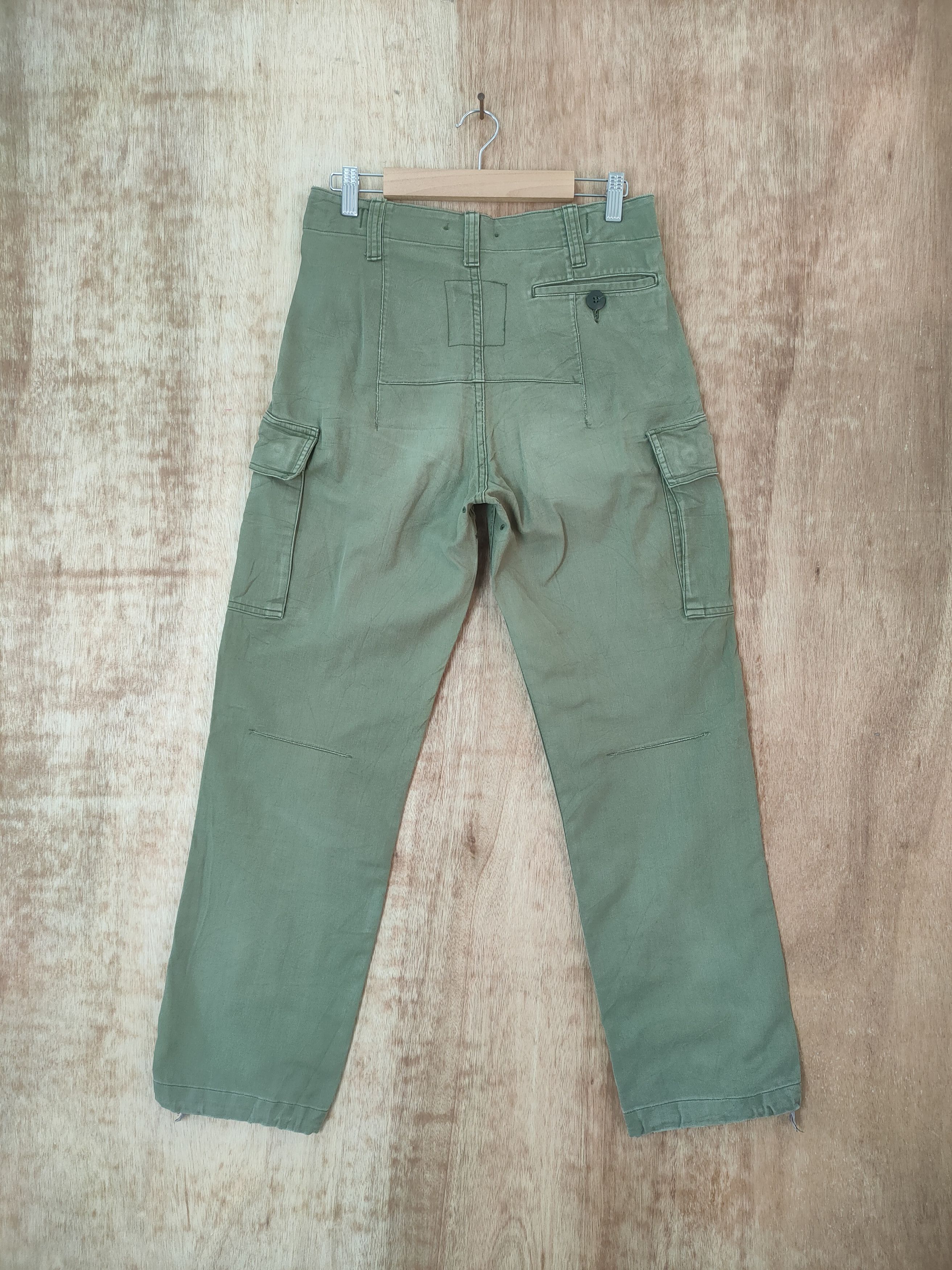 Japanese Brand VINTAGE MILITARY FADED CARGO PANTS Size US 27 - 5 Thumbnail