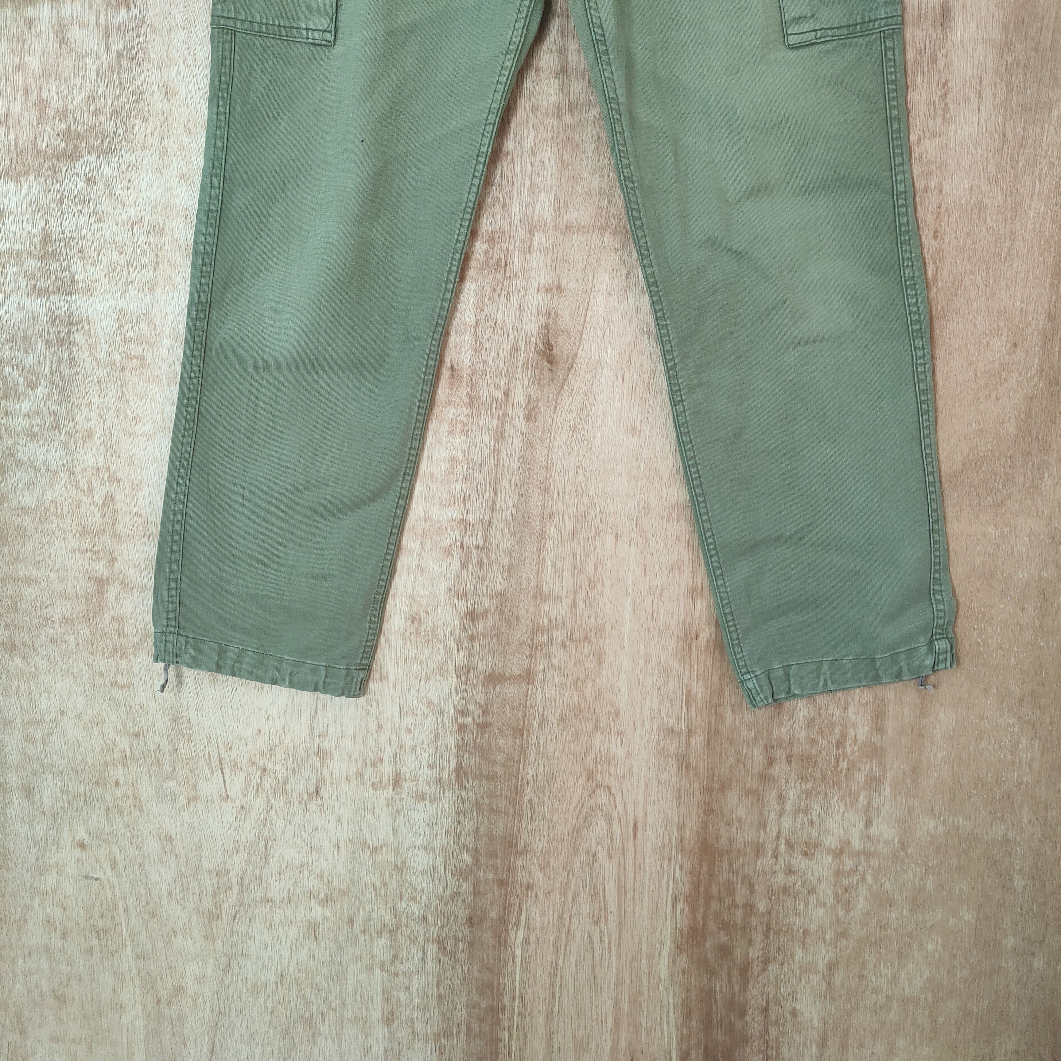 Japanese Brand VINTAGE MILITARY FADED CARGO PANTS Size US 27 - 3 Thumbnail