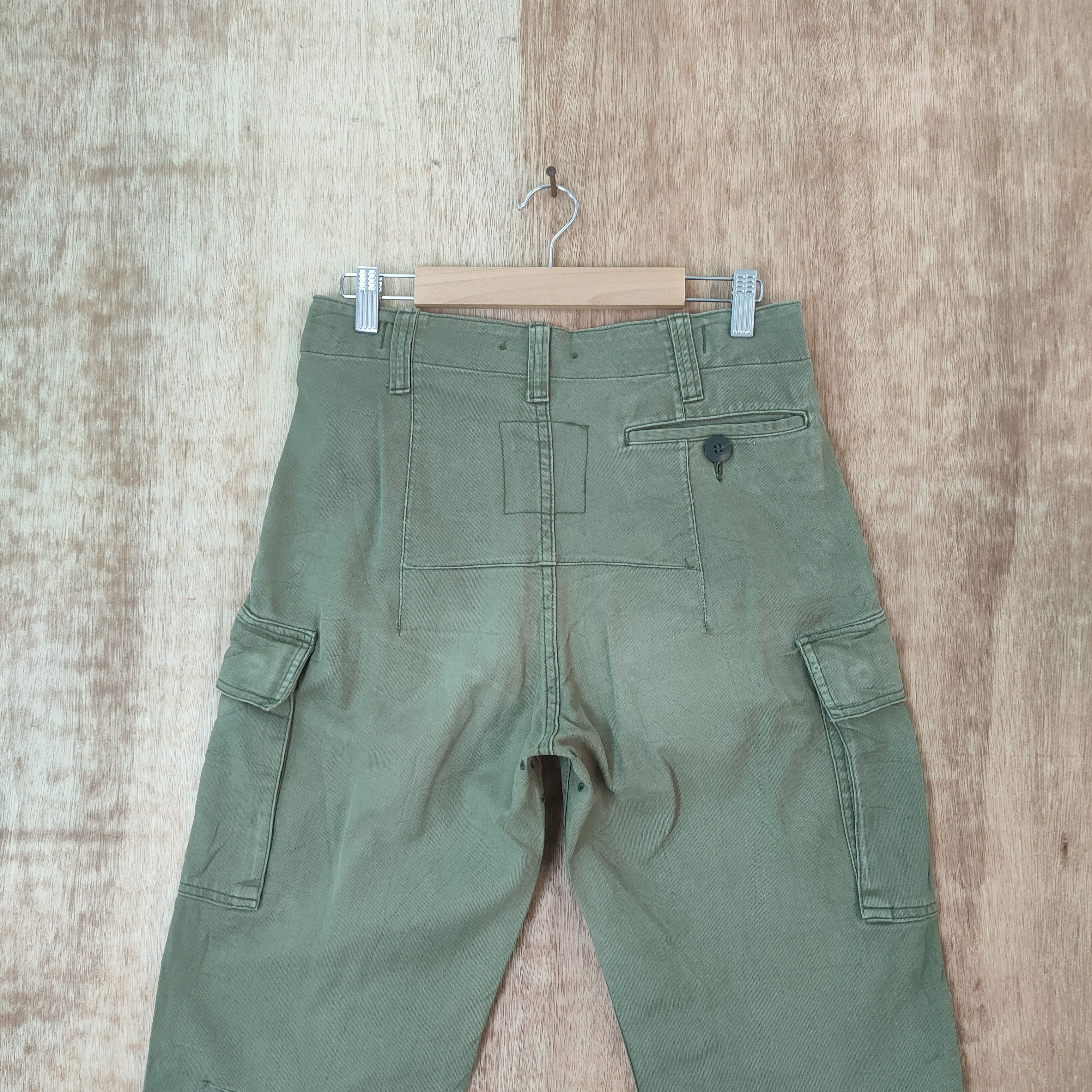 Japanese Brand VINTAGE MILITARY FADED CARGO PANTS Size US 27 - 6 Thumbnail