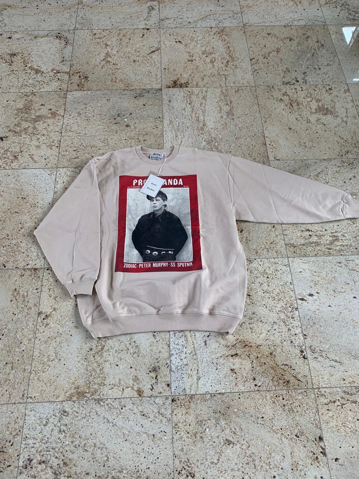 Acne Studios Propaganda Crewneck in Beige Size US XS / EU 42 / 0 - 2 Thumbnail