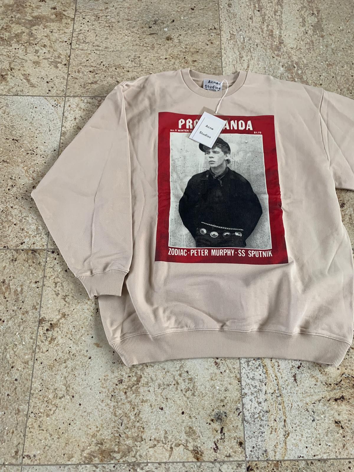 Acne Studios Propaganda Crewneck in Beige Size US XS / EU 42 / 0 - 3 Thumbnail