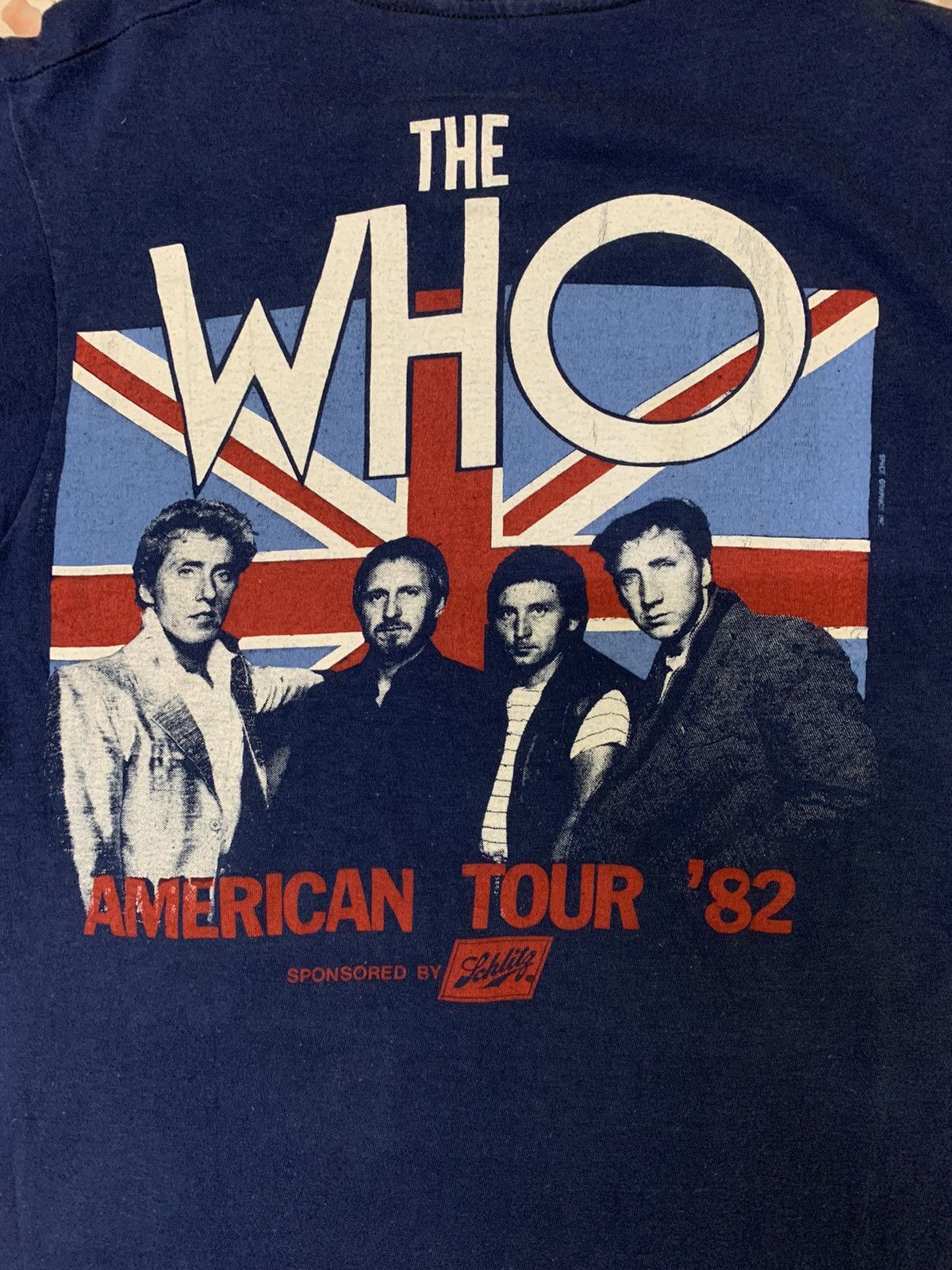 Band Tees The Who tour 82 vintage Size US S / EU 44-46 / 1 - 6 Thumbnail