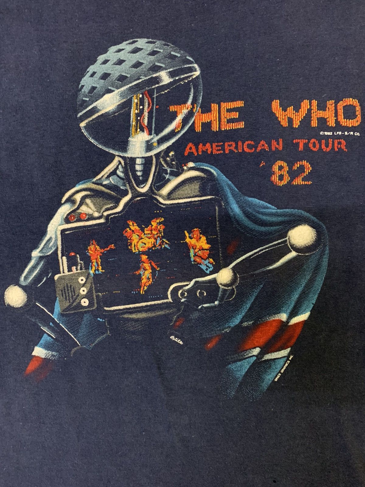 Band Tees The Who tour 82 vintage Size US S / EU 44-46 / 1 - 5 Thumbnail