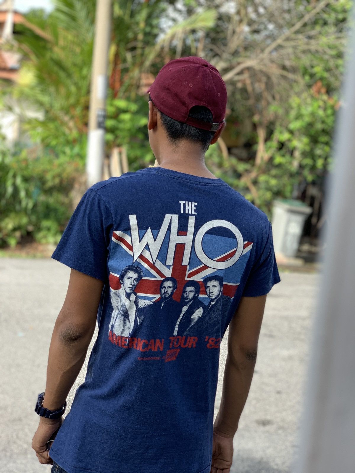 Band Tees The Who tour 82 vintage Size US S / EU 44-46 / 1 - 11 Thumbnail