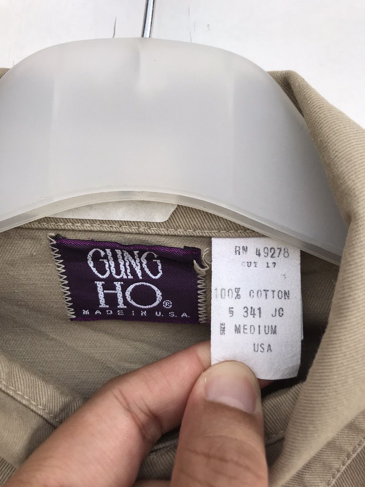 Vintage Vintage Gung Ho Military Jacket Size US L / EU 52-54 / 3 - 3 Thumbnail