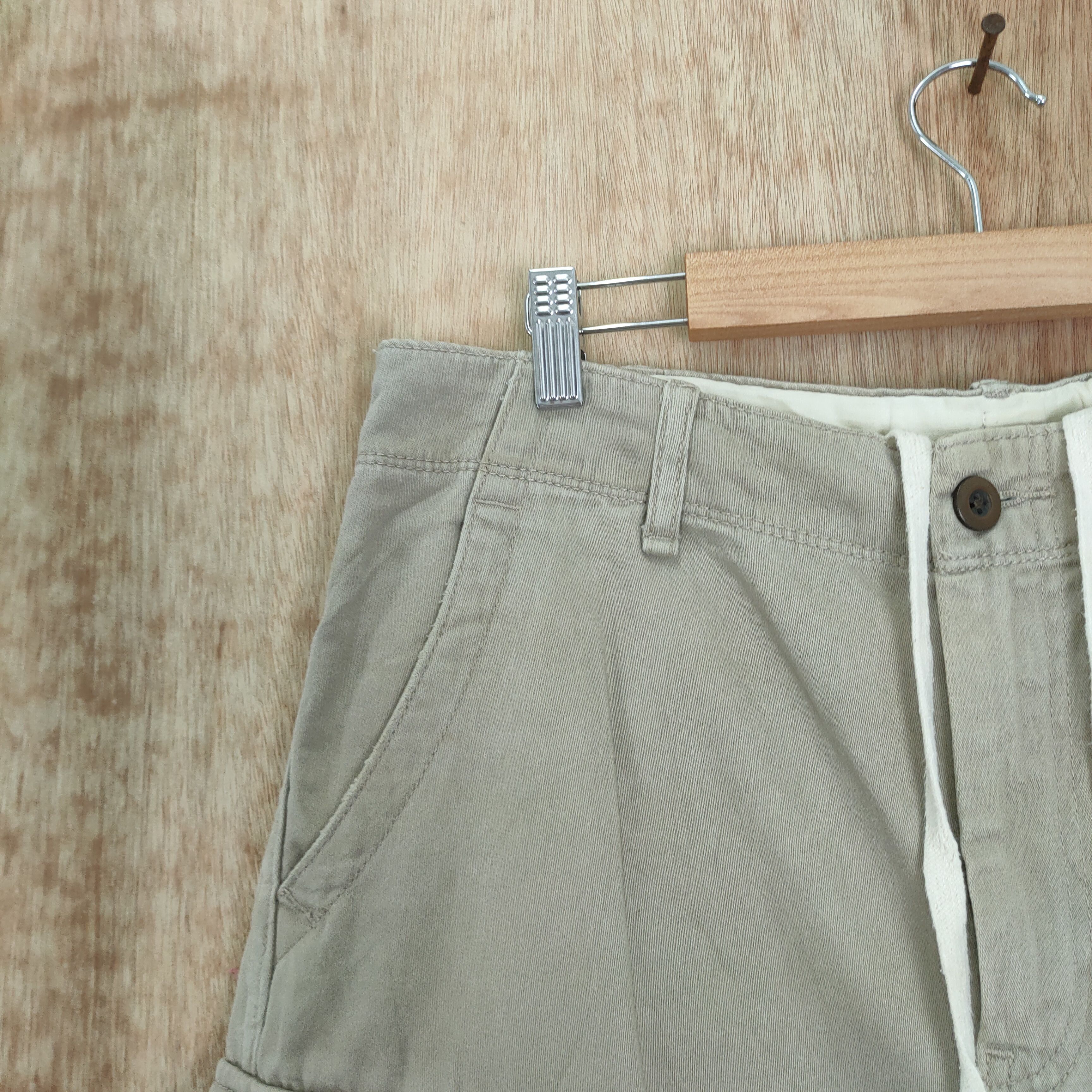 Japanese Brand VINTAGE JAPANESE BRAND FADED CARGO PANTS Size US 33 - 11 Thumbnail