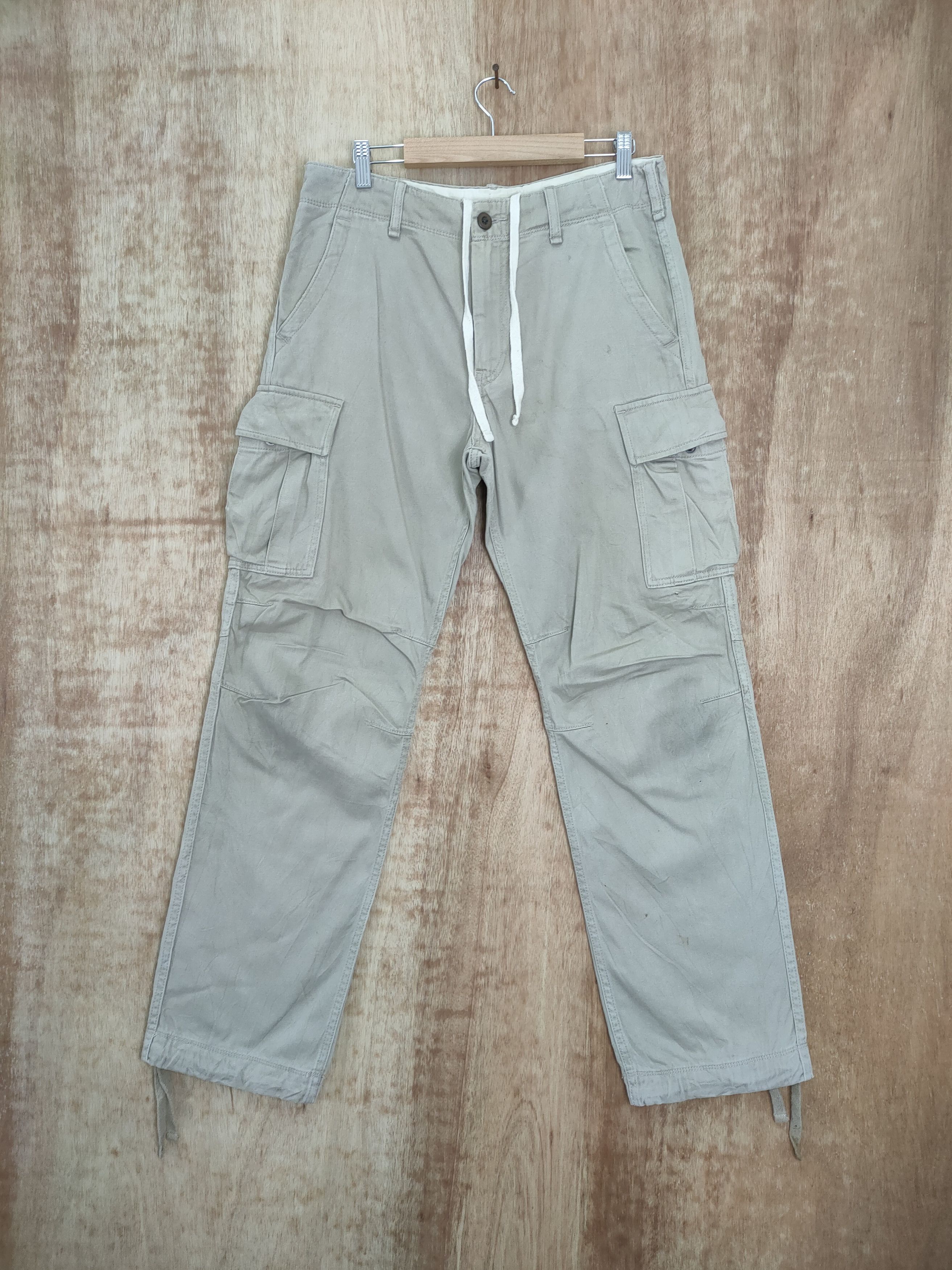 Japanese Brand VINTAGE JAPANESE BRAND FADED CARGO PANTS Size US 33 - 1 Thumbnail
