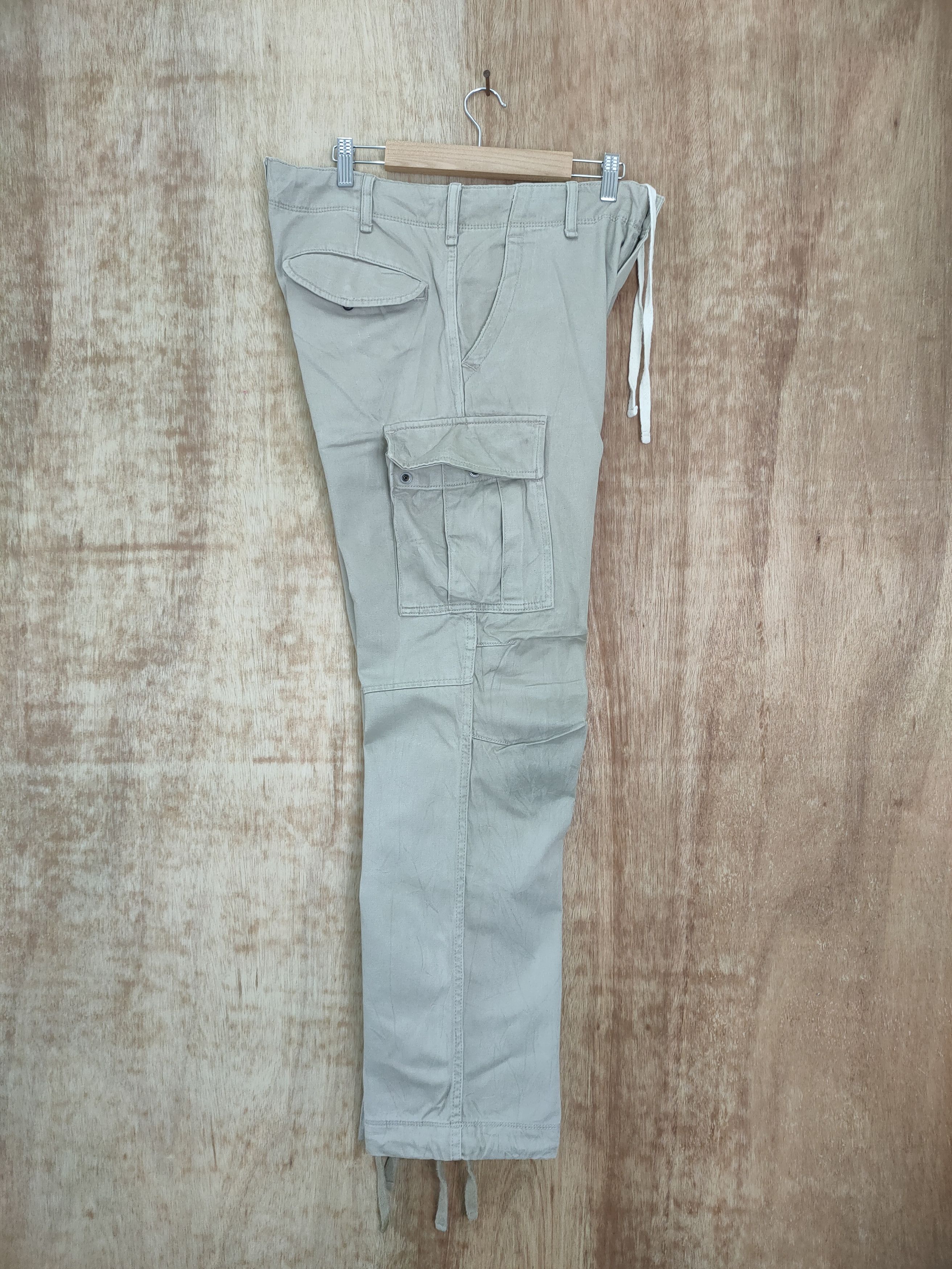 Japanese Brand VINTAGE JAPANESE BRAND FADED CARGO PANTS Size US 33 - 5 Thumbnail