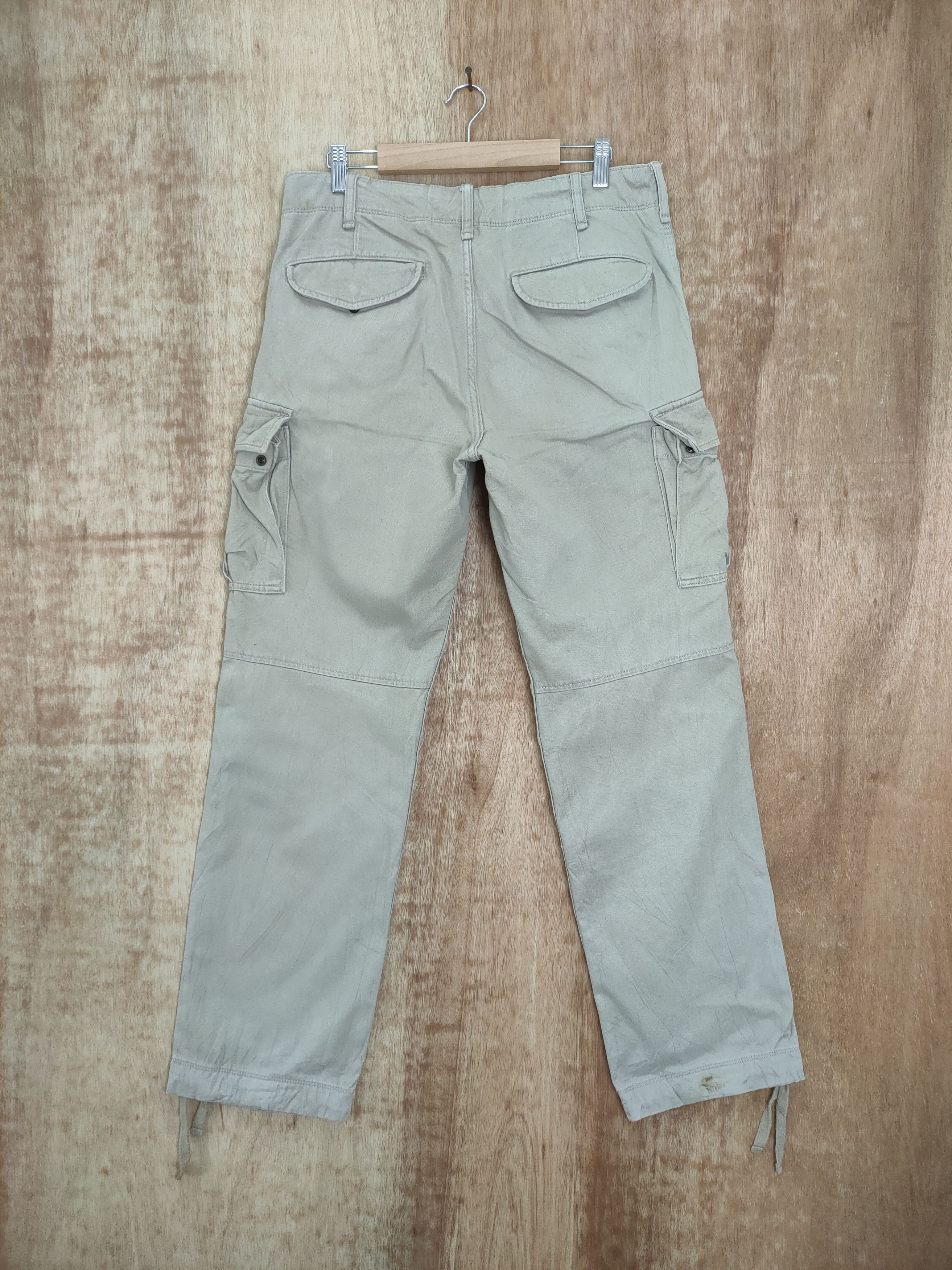 Japanese Brand VINTAGE JAPANESE BRAND FADED CARGO PANTS Size US 33 - 6 Thumbnail