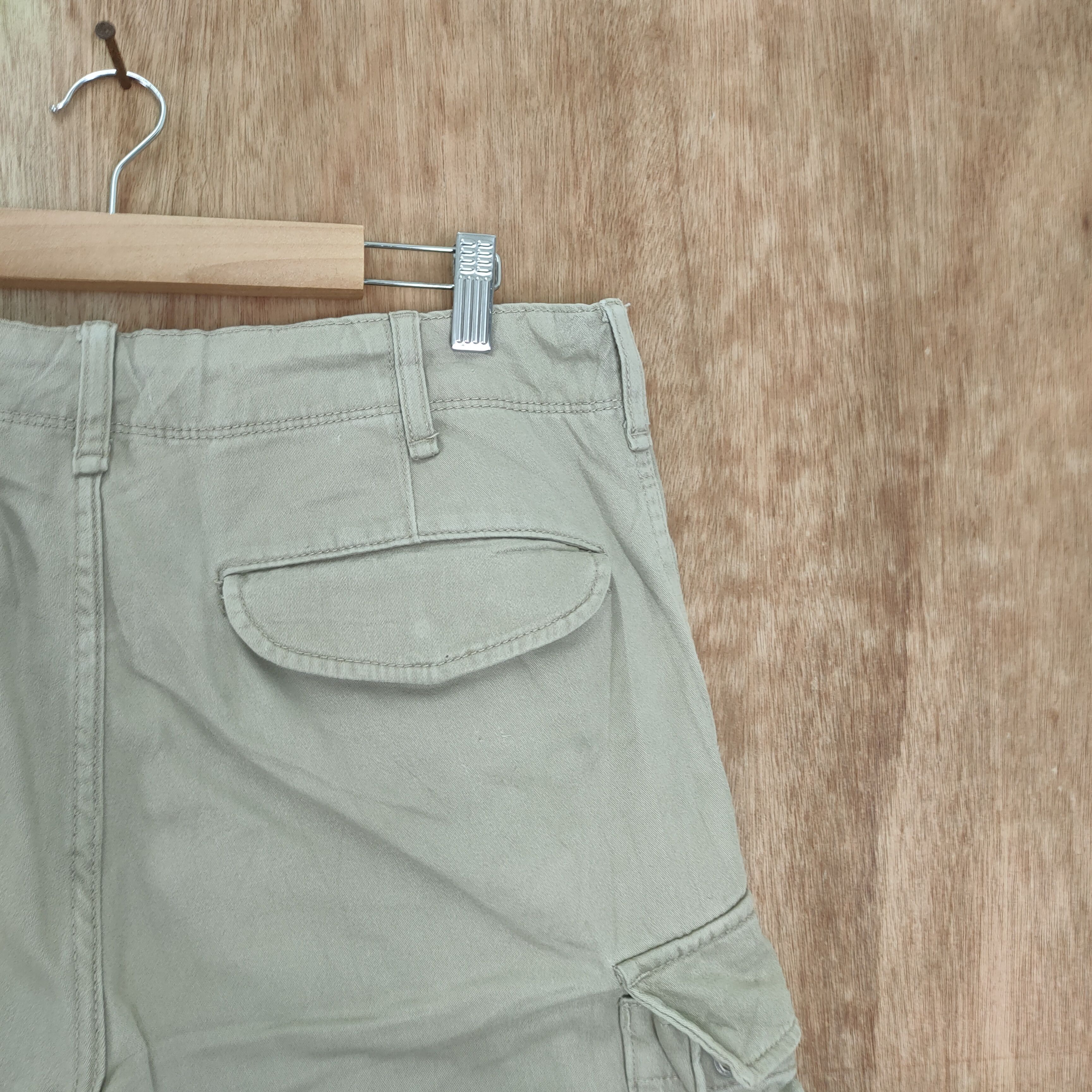 Japanese Brand VINTAGE JAPANESE BRAND FADED CARGO PANTS Size US 33 - 18 Thumbnail