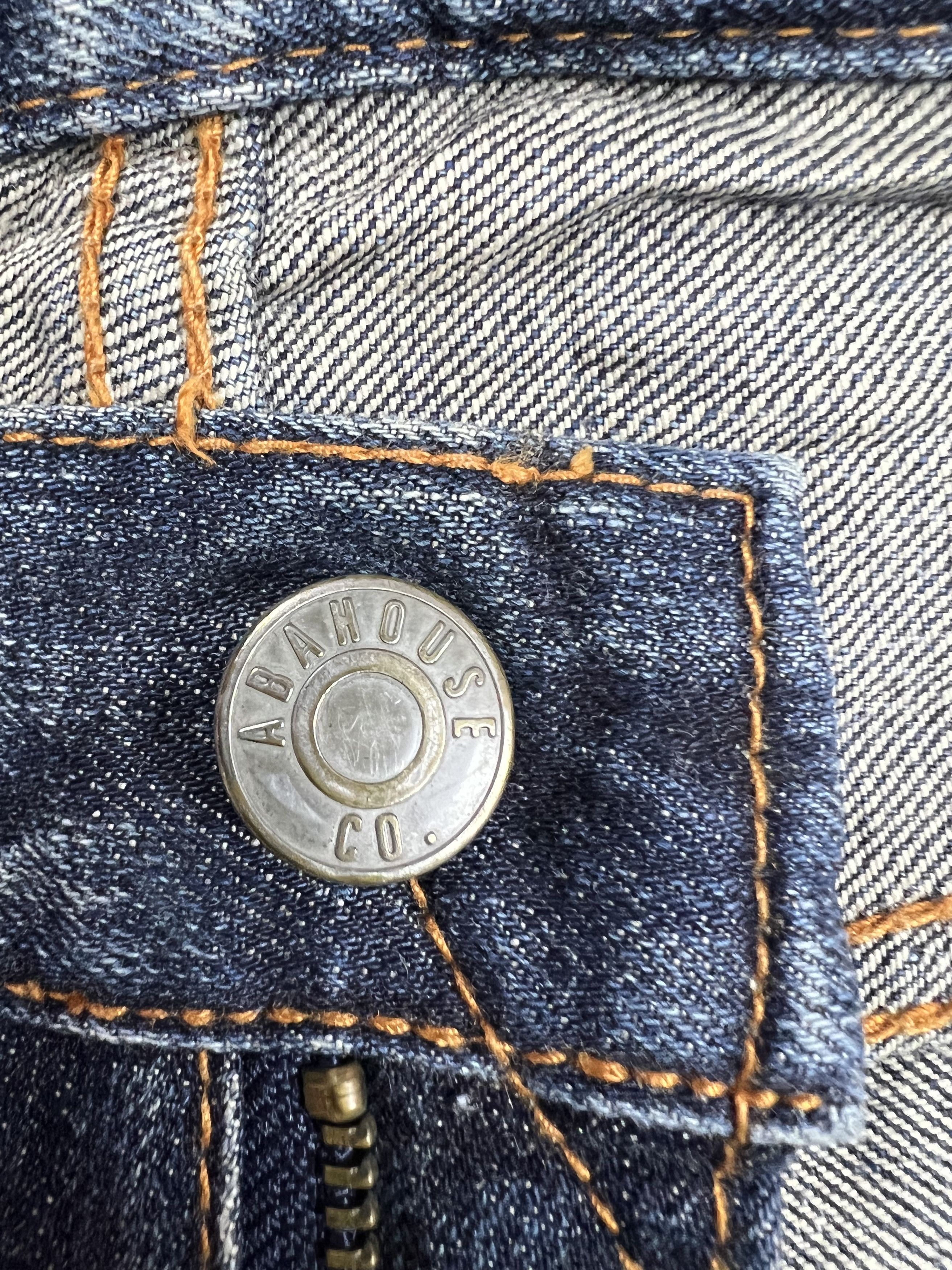 Japanese Brand Destroyed Abahouse Denim Jeans Size US 32 / EU 48 - 3 Thumbnail