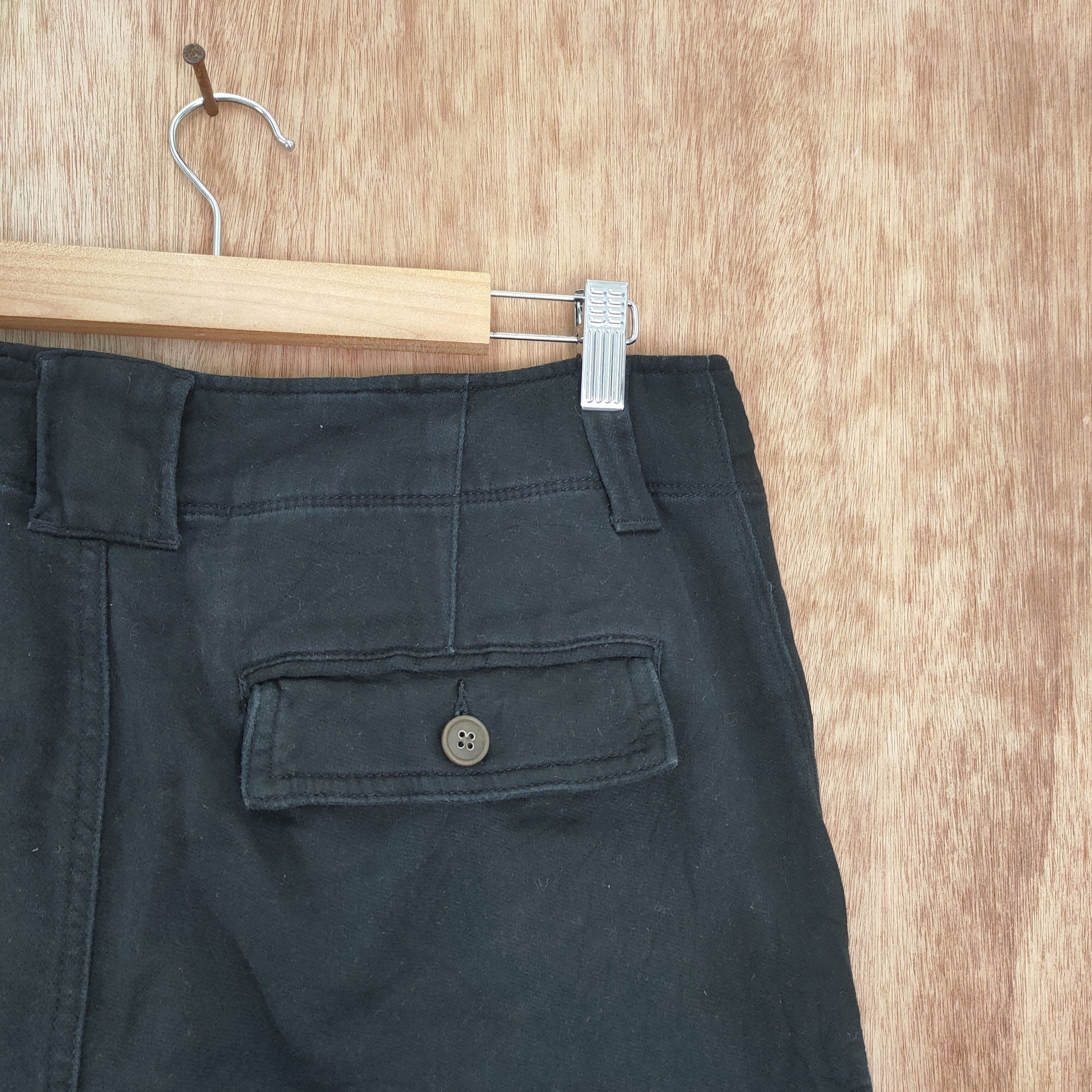 Japanese Brand PURPLE & YELLOW BLACK CARGO PANTS Size US 33 - 12 Thumbnail
