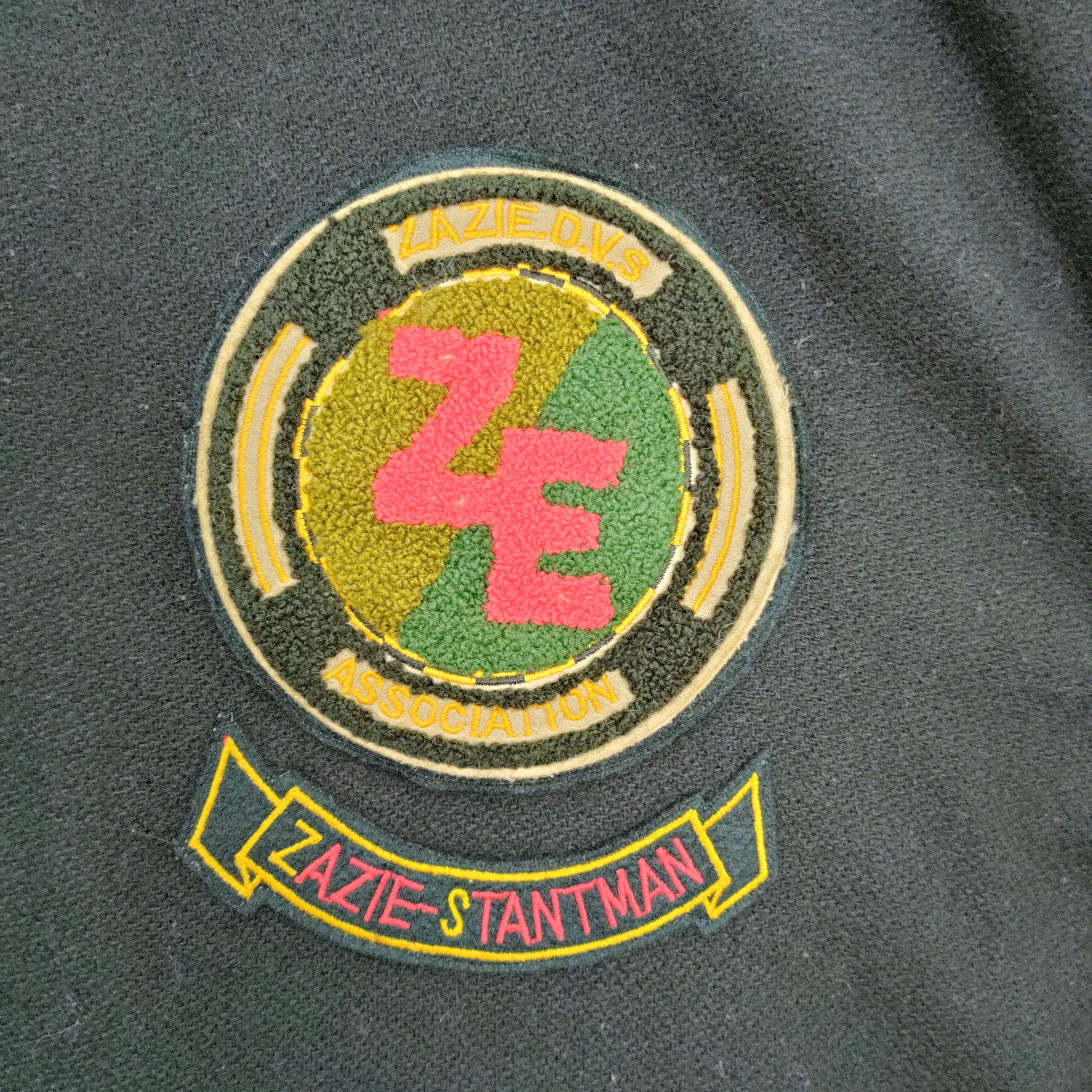 Japanese Brand × Vintage ZAZIE SPORT ZE WOOL VARSITY JACKET Size US M / EU 48-50 / 2 - 6 Thumbnail