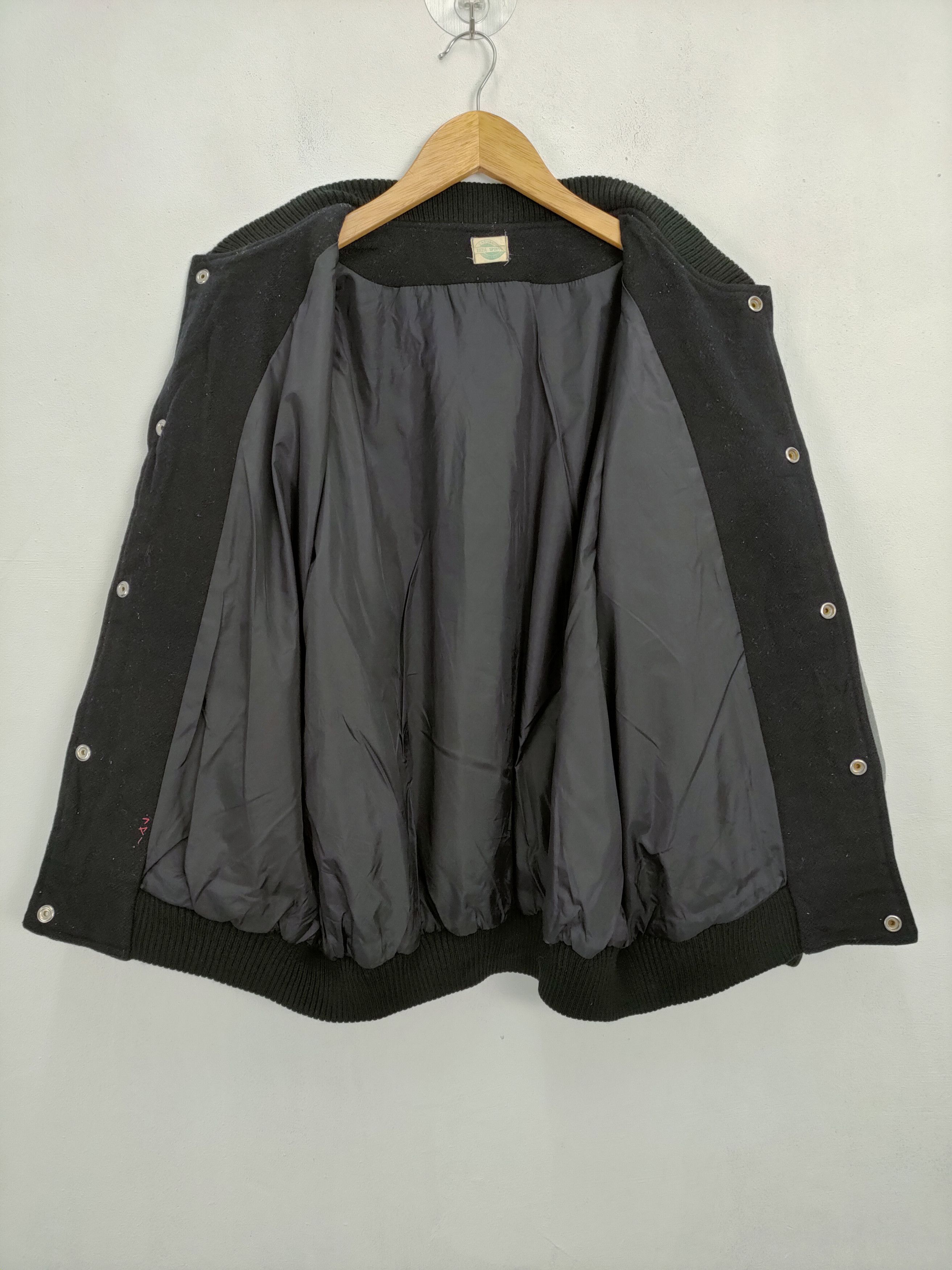 Japanese Brand × Vintage ZAZIE SPORT ZE WOOL VARSITY JACKET Size US M / EU 48-50 / 2 - 9 Thumbnail