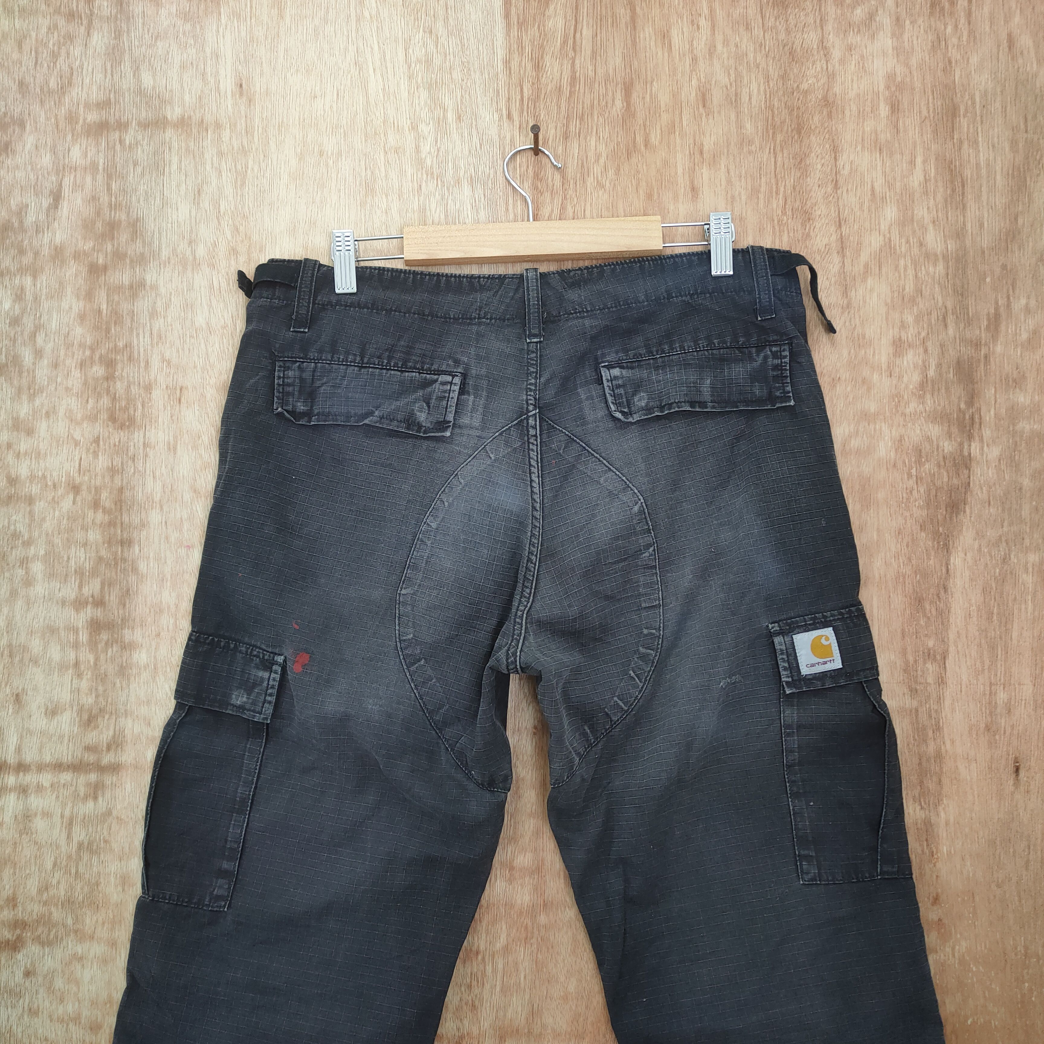 Carhartt CARHARRT WIP CARGO PANTS / DISTRESSED KNEE Size US 32 / EU 48 - 7 Thumbnail