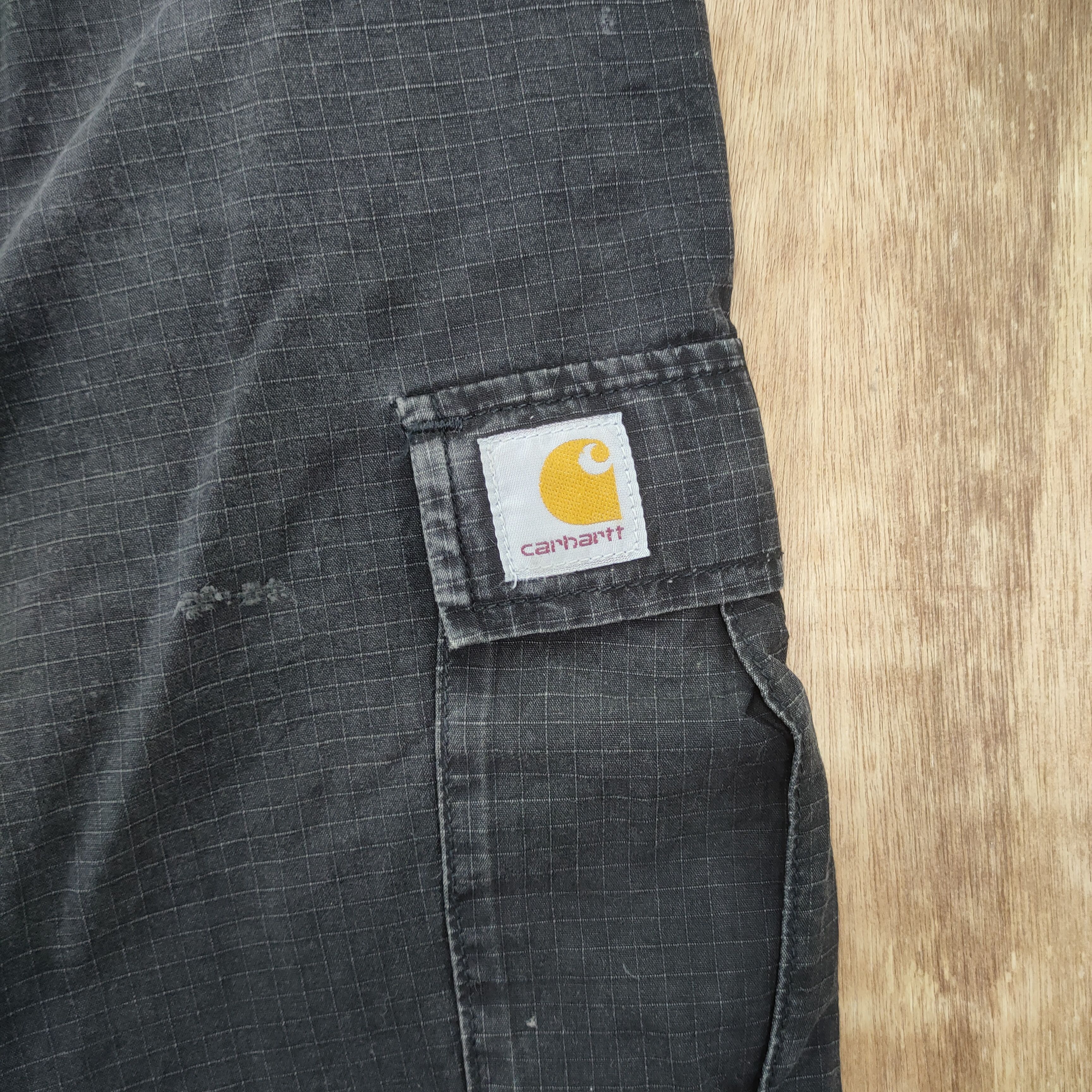 Carhartt CARHARRT WIP CARGO PANTS / DISTRESSED KNEE Size US 32 / EU 48 - 11 Thumbnail