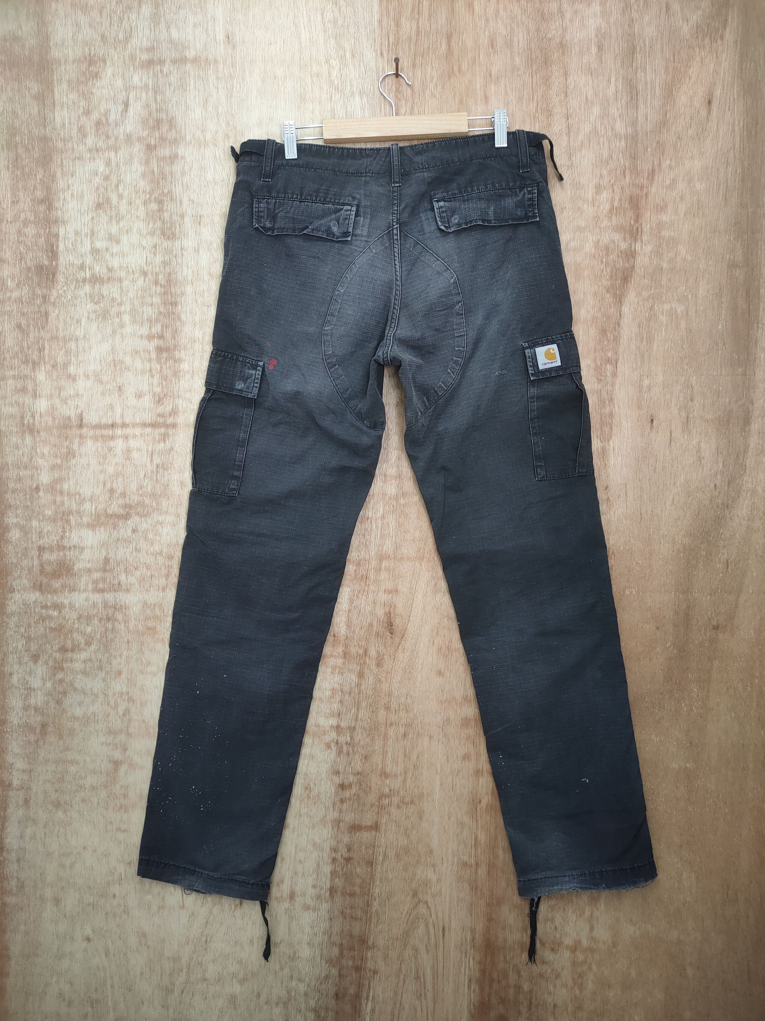Carhartt CARHARRT WIP CARGO PANTS / DISTRESSED KNEE Size US 32 / EU 48 - 5 Thumbnail