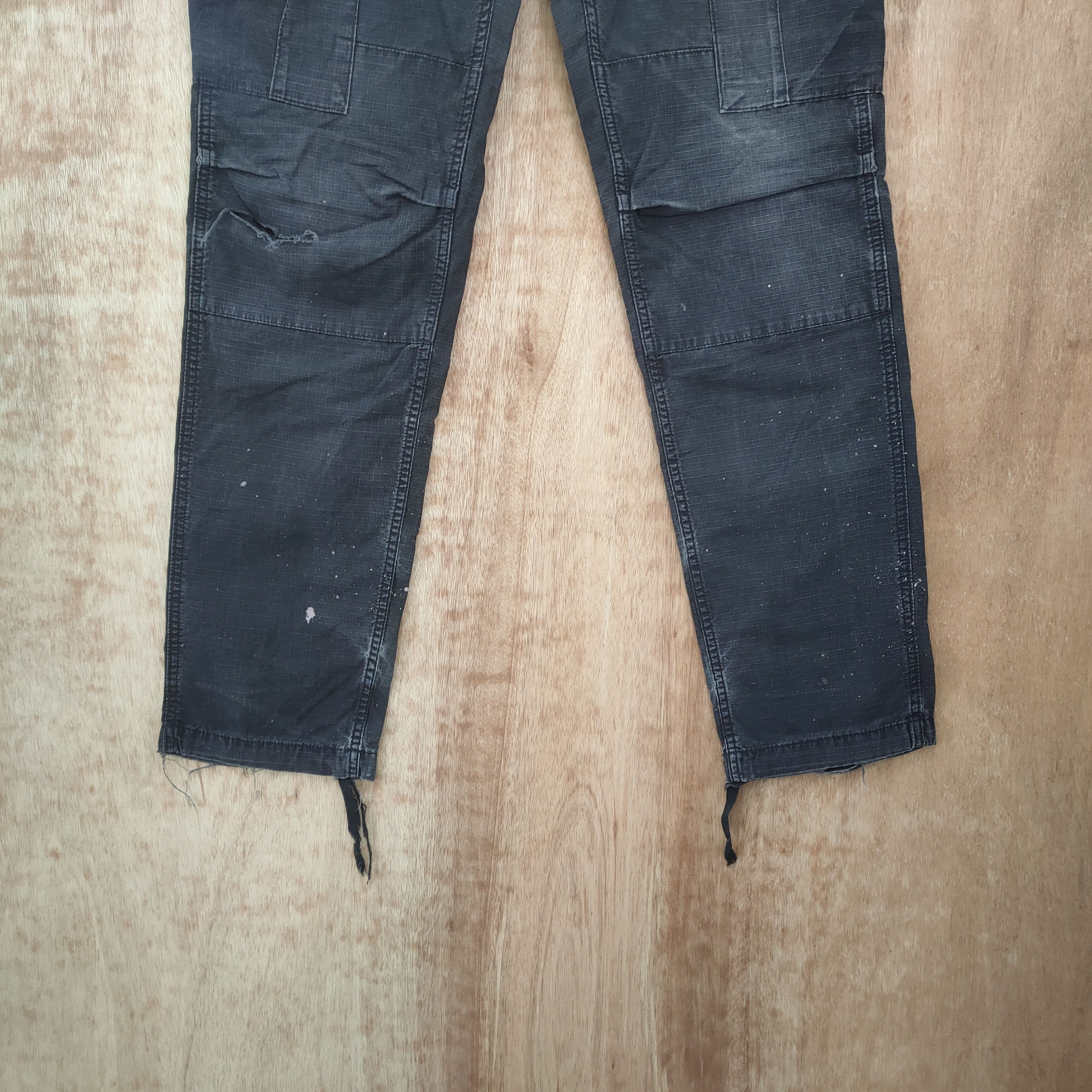 Carhartt CARHARRT WIP CARGO PANTS / DISTRESSED KNEE Size US 32 / EU 48 - 2 Thumbnail