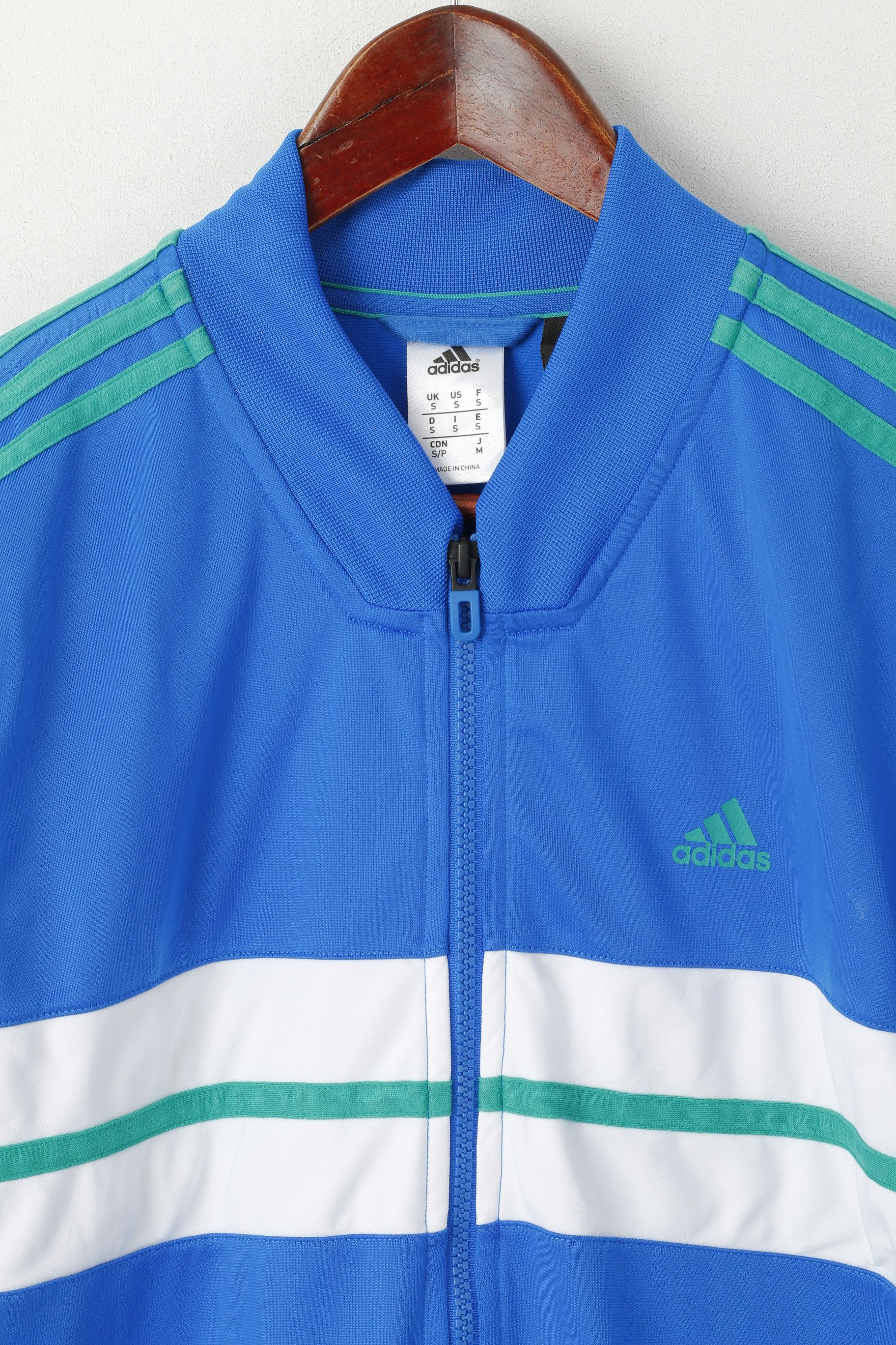 Adidas Adidas Men S Sweatshirt Blue Shiny Climalite 1190 Size US S / EU 44-46 / 1 - 2 Thumbnail