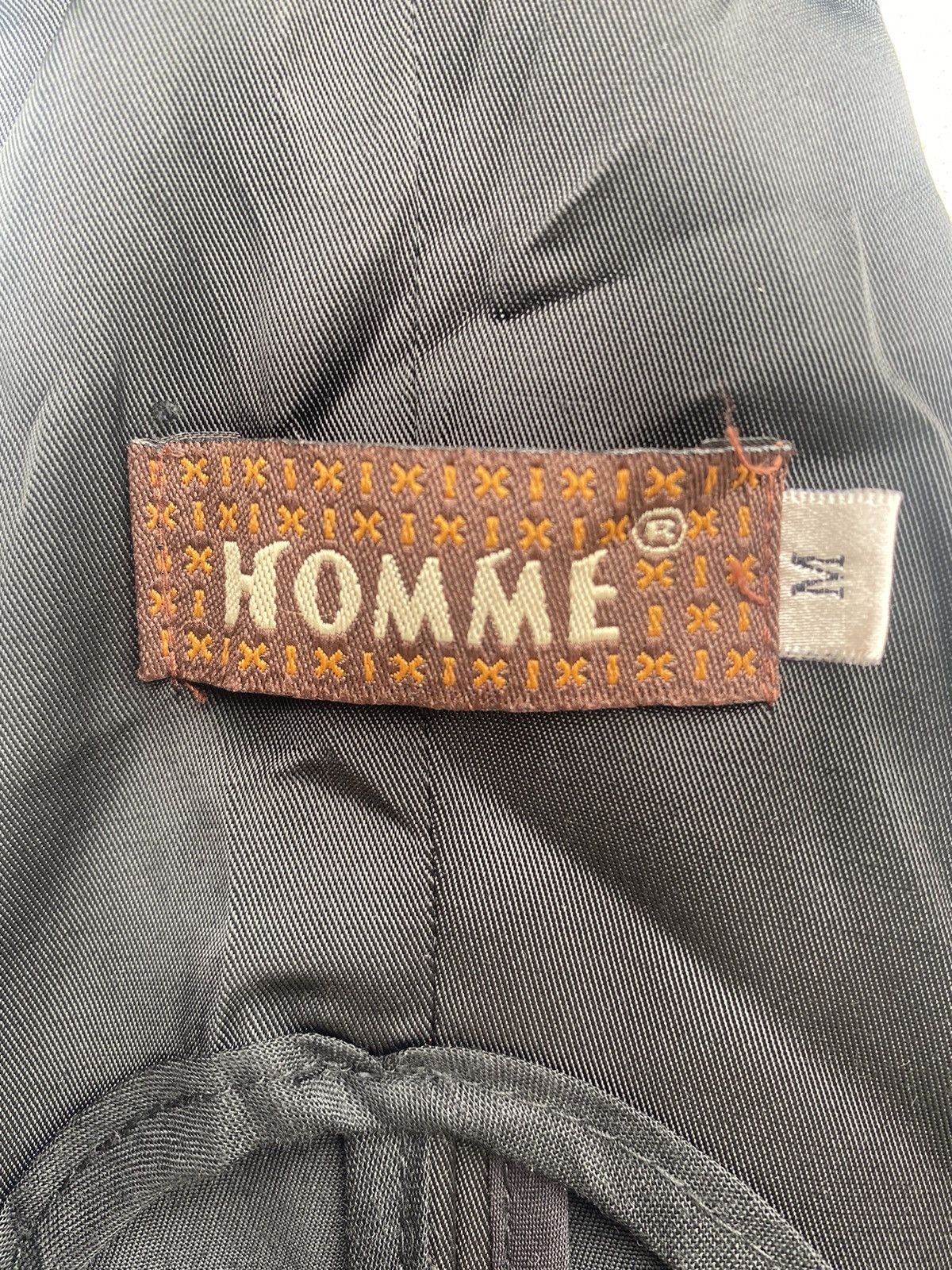 Japanese Brand Rare HOMME japan motorcycle gang punk vest jacket Size US M / EU 48-50 / 2 - 5 Thumbnail
