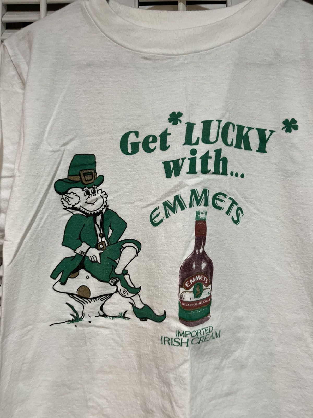 Other 70s Emmets Irish Cream T-Shirt (M) Size US XL / EU 56 / 4 - 3 Thumbnail