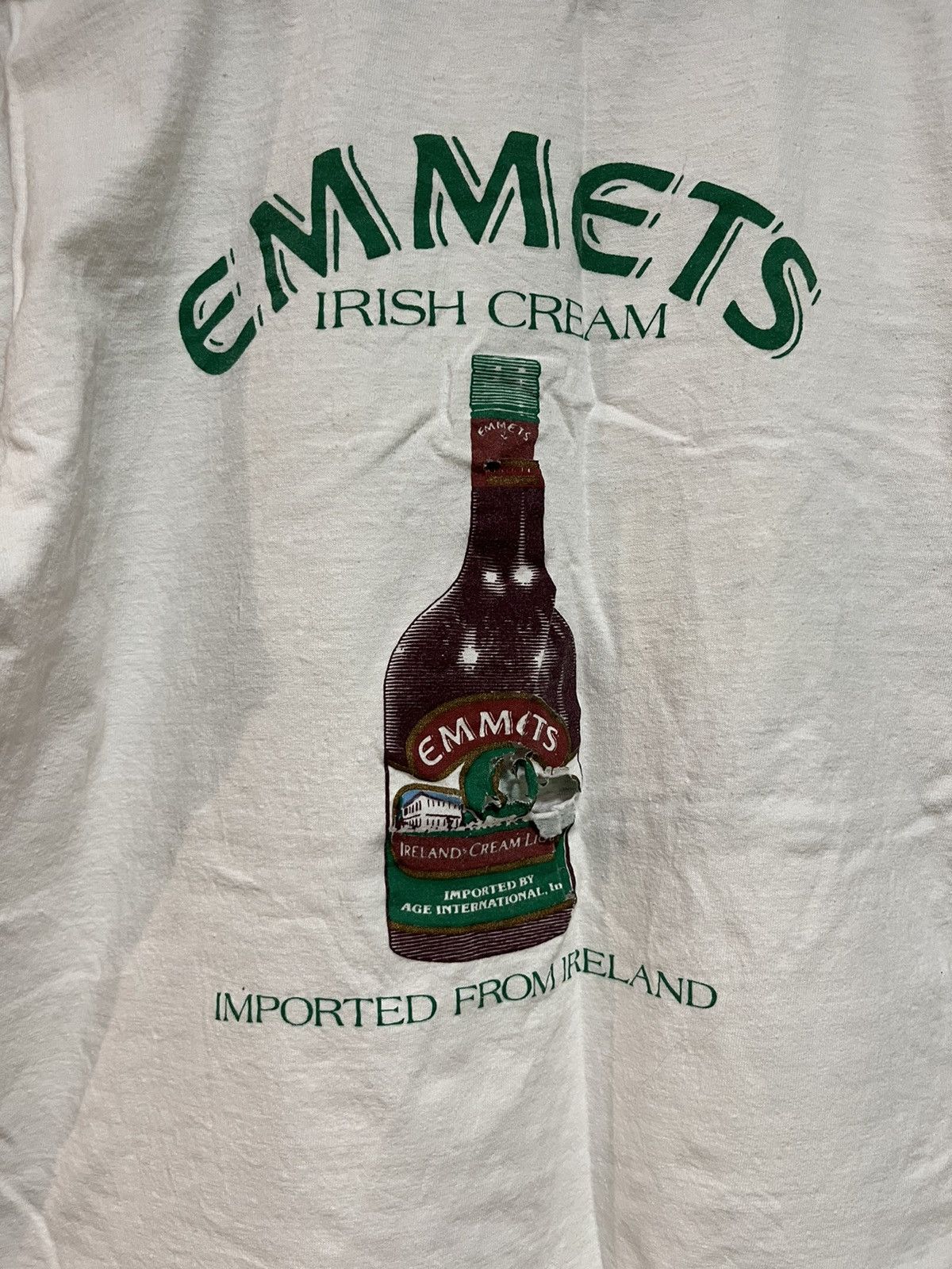 Other 70s Emmets Irish Cream T-Shirt (M) Size US XL / EU 56 / 4 - 5 Thumbnail