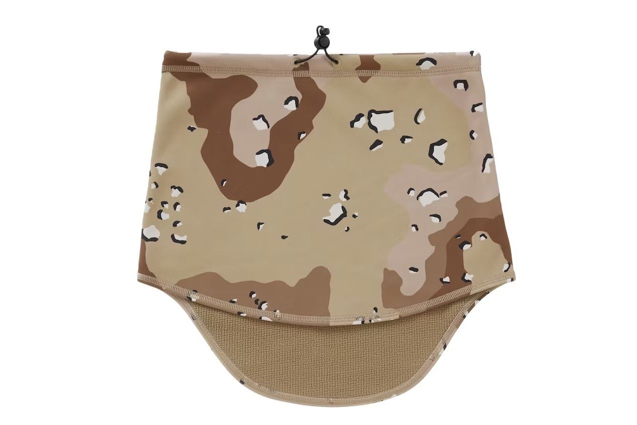 Supreme x WINDSTOPPER® Neck Gaiter in Chocolate Chip Camo