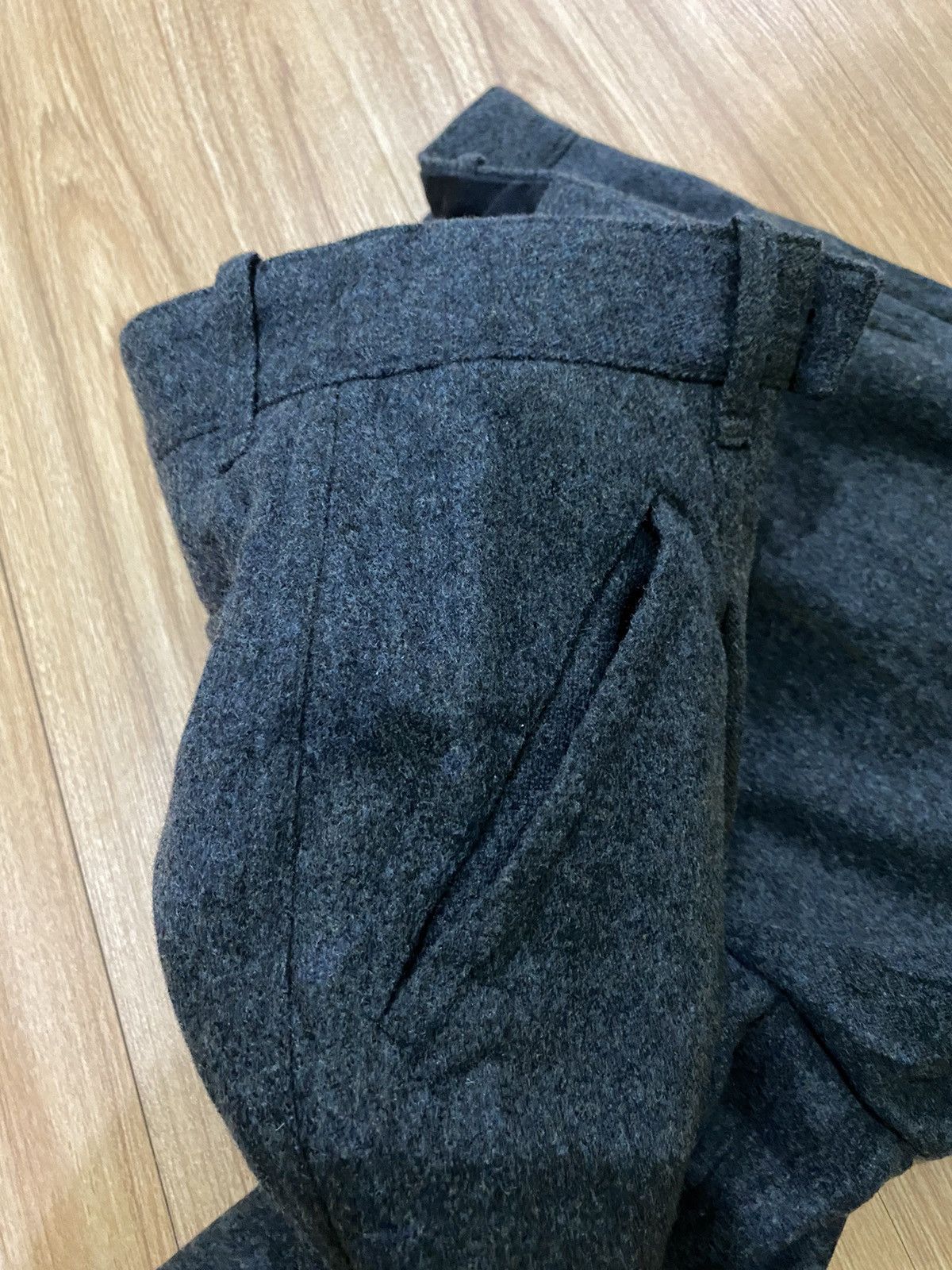 Issey Miyake LH 44559 VINTAGE ISSEY MIYAKE WOOL CASUAL PANT Size US 27 - 11 Thumbnail
