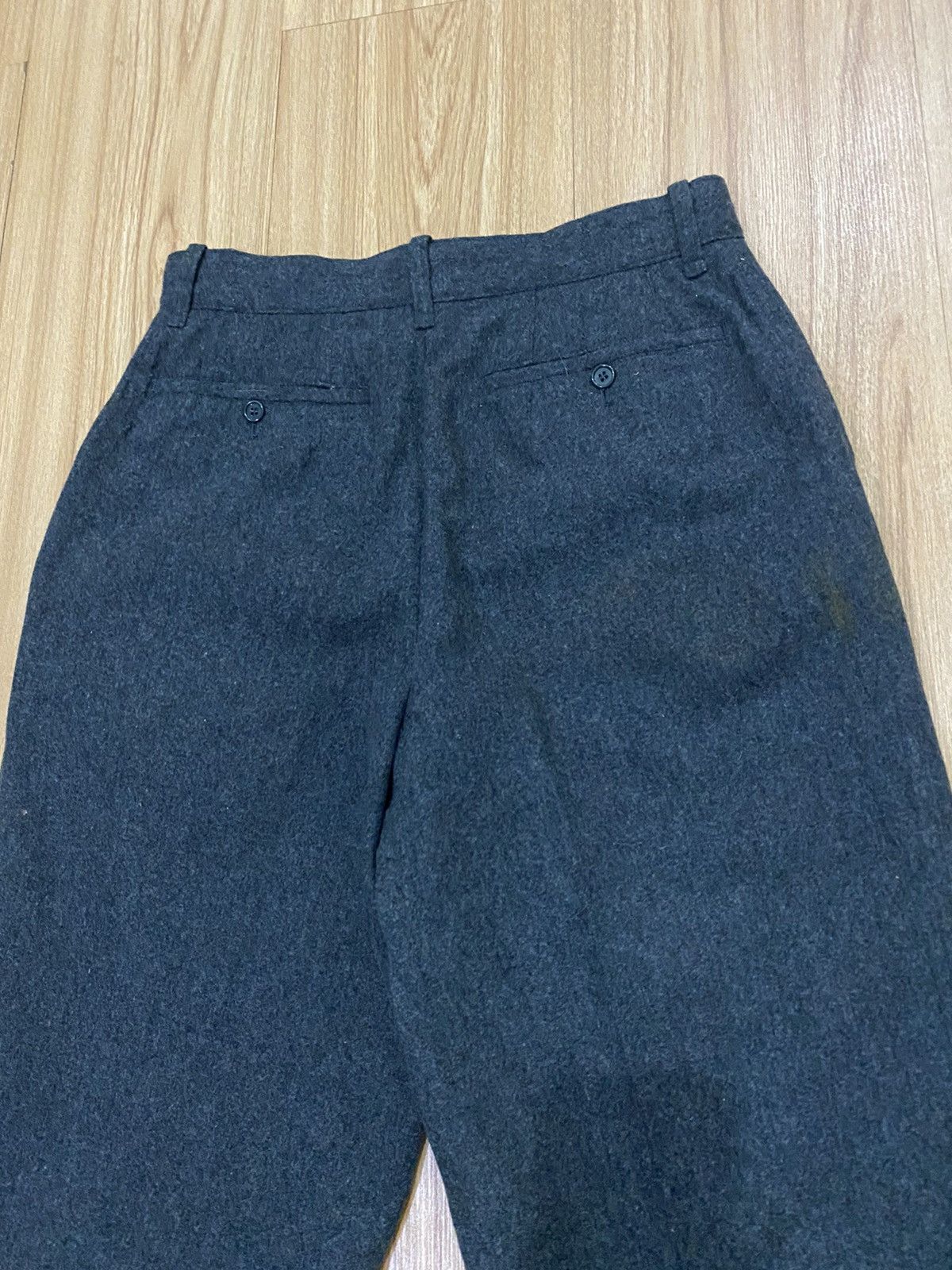 Issey Miyake LH 44559 VINTAGE ISSEY MIYAKE WOOL CASUAL PANT Size US 27 - 5 Thumbnail