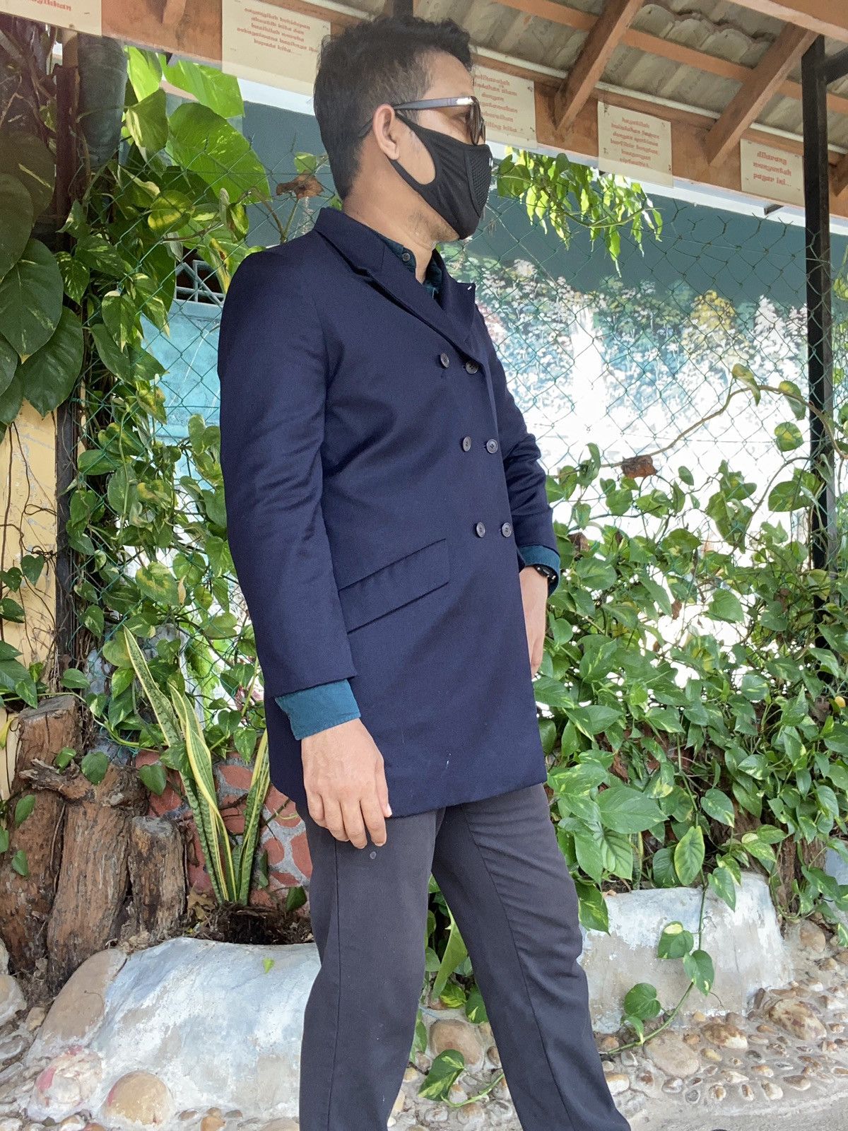 Designer × Issey Miyake × Japanese Brand Issey Miyake Smart Jacket Style Size US M / EU 48-50 / 2 - 6 Thumbnail