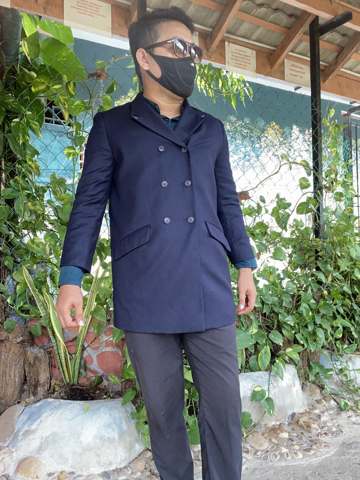 Designer × Issey Miyake × Japanese Brand Issey Miyake Smart Jacket Style Size US M / EU 48-50 / 2 - 5 Thumbnail
