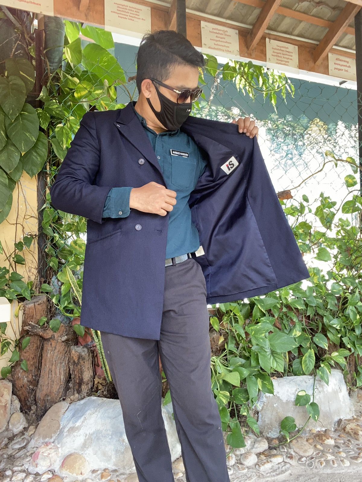 Designer × Issey Miyake × Japanese Brand Issey Miyake Smart Jacket Style Size US M / EU 48-50 / 2 - 4 Thumbnail