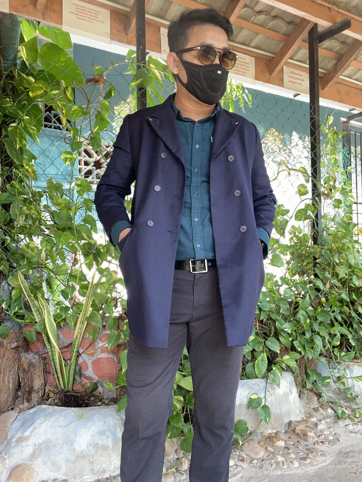 Designer × Issey Miyake × Japanese Brand Issey Miyake Smart Jacket Style Size US M / EU 48-50 / 2 - 3 Thumbnail
