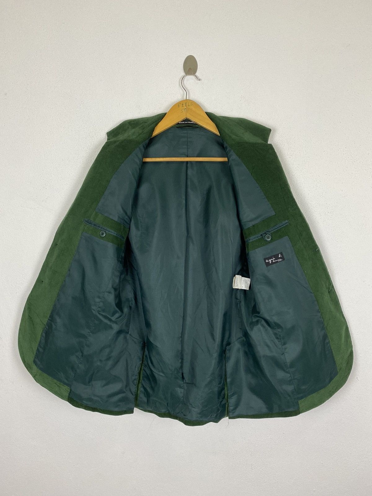 Designer × Issey Miyake × agnes b. AGNES B. MADE FRANCE CORDUROY JACKET Size US S / EU 44-46 / 1 - 7 Thumbnail