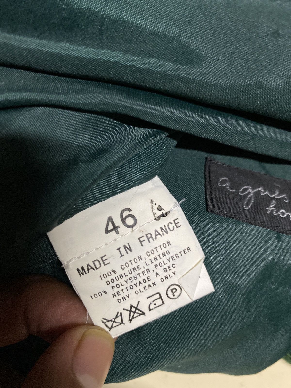 Designer × Issey Miyake × agnes b. AGNES B. MADE FRANCE CORDUROY JACKET Size US S / EU 44-46 / 1 - 10 Thumbnail