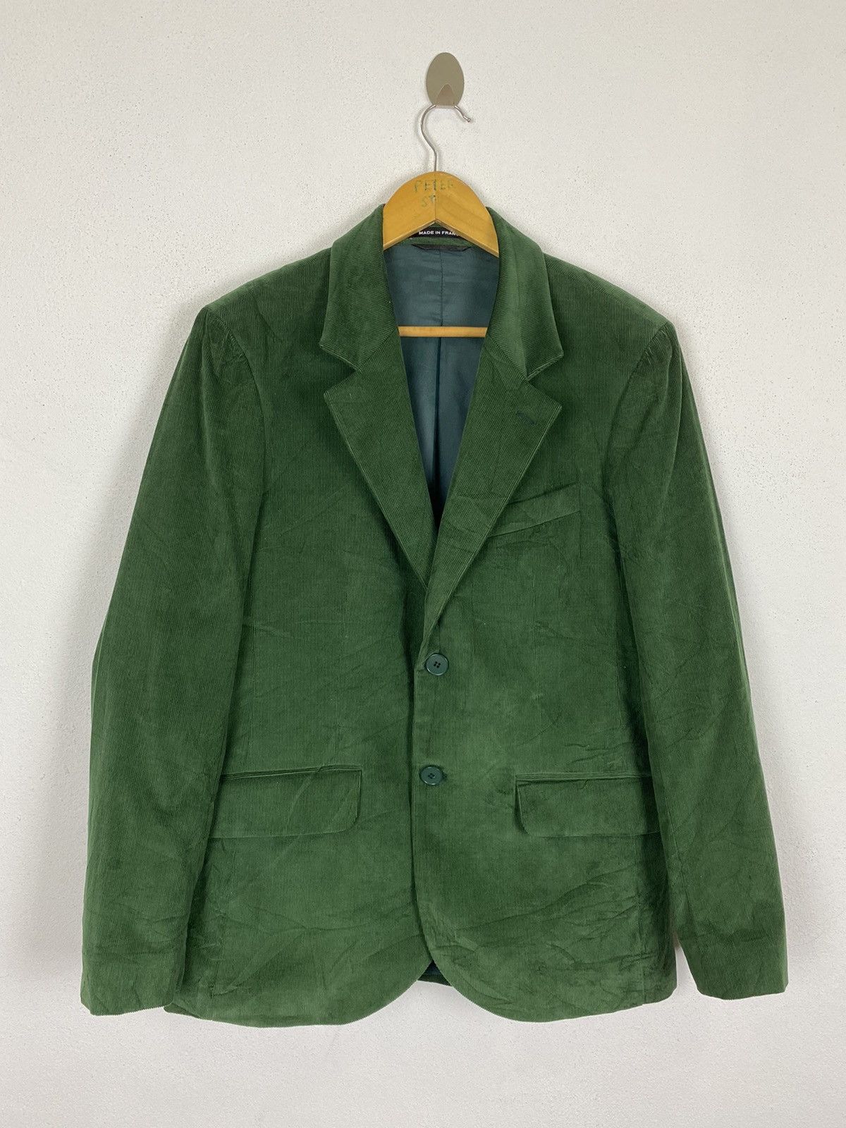 Designer × Issey Miyake × agnes b. AGNES B. MADE FRANCE CORDUROY JACKET Size US S / EU 44-46 / 1 - 2 Thumbnail