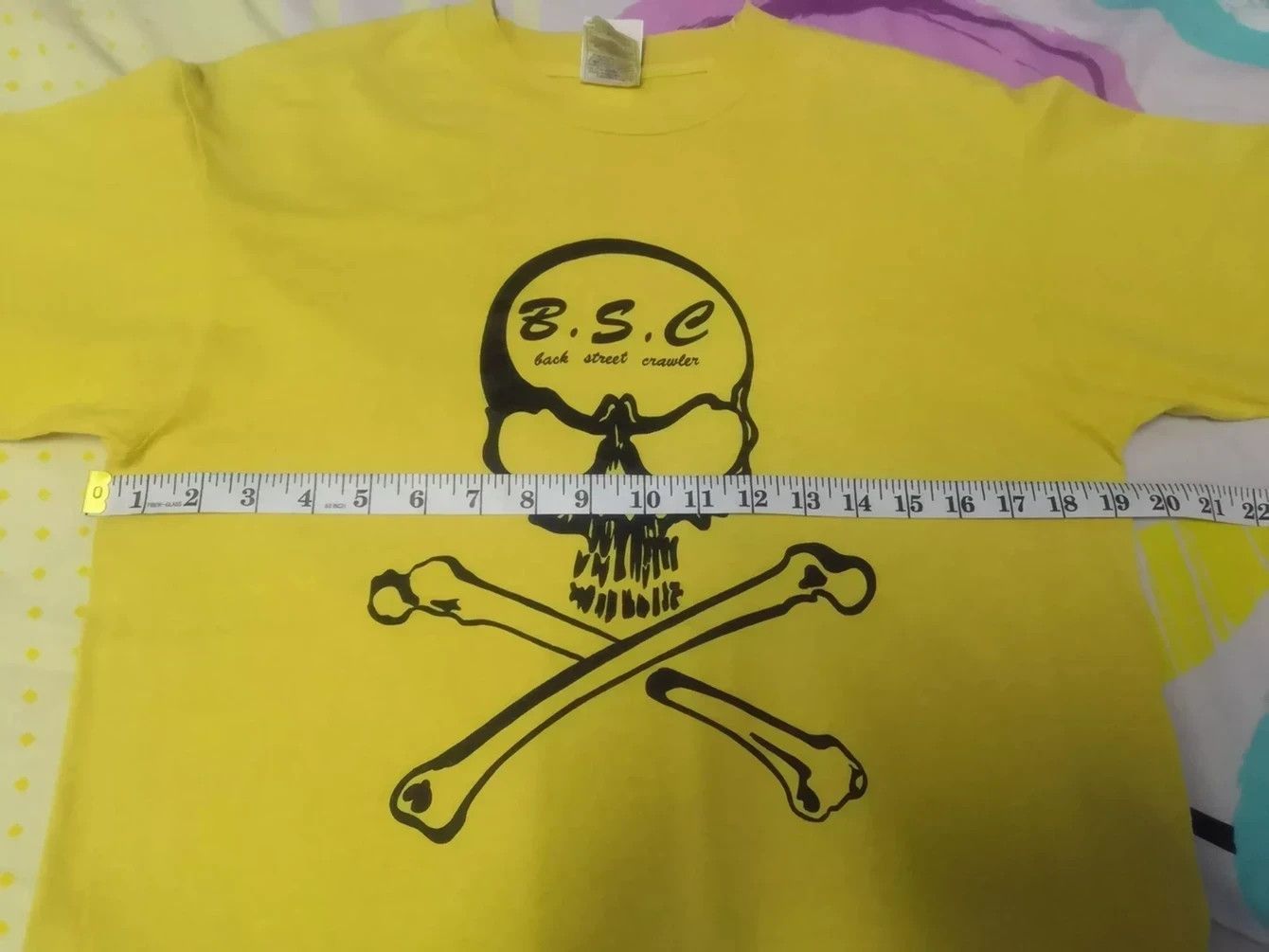 Band Tees Vintage Back Street Crawler B.S.C t shirt Rock Big Skulls Size US M / EU 48-50 / 2 - 3 Thumbnail
