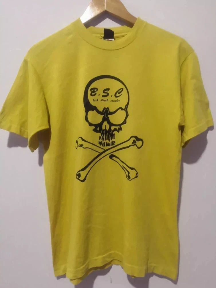 Band Tees Vintage Back Street Crawler B.S.C t shirt Rock Big Skulls Size US M / EU 48-50 / 2 - 1 Thumbnail