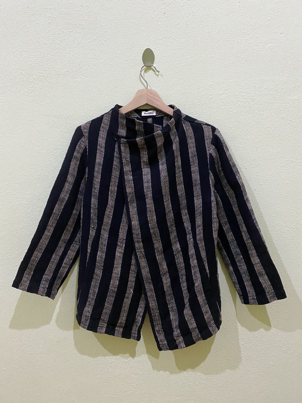 Designer × Issey Miyake × Japanese Brand GK101 Plantation by Issey Miyake Cloak Jacket Size US M / EU 48-50 / 2 - 2 Thumbnail