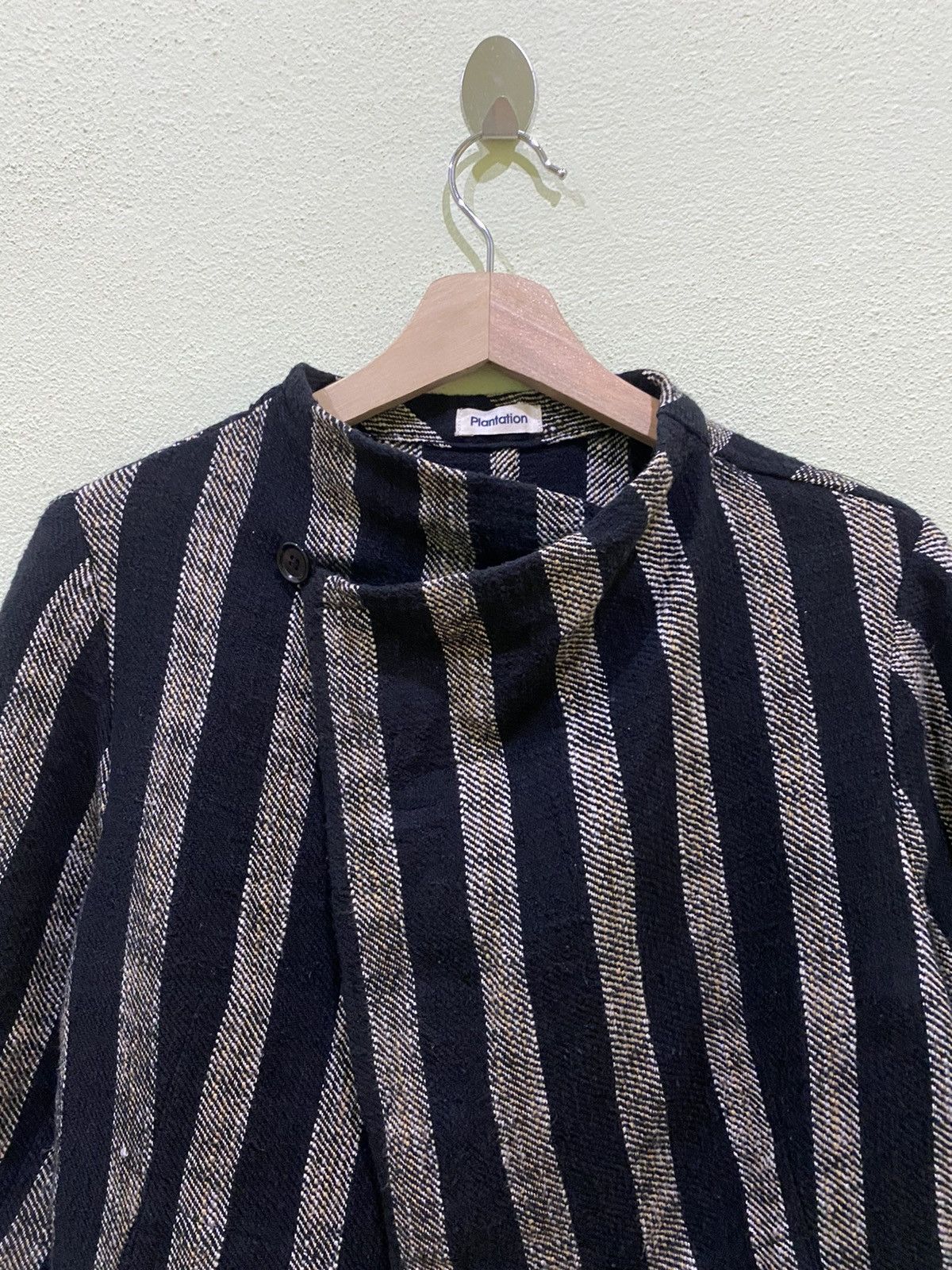 Designer × Issey Miyake × Japanese Brand GK101 Plantation by Issey Miyake Cloak Jacket Size US M / EU 48-50 / 2 - 3 Thumbnail