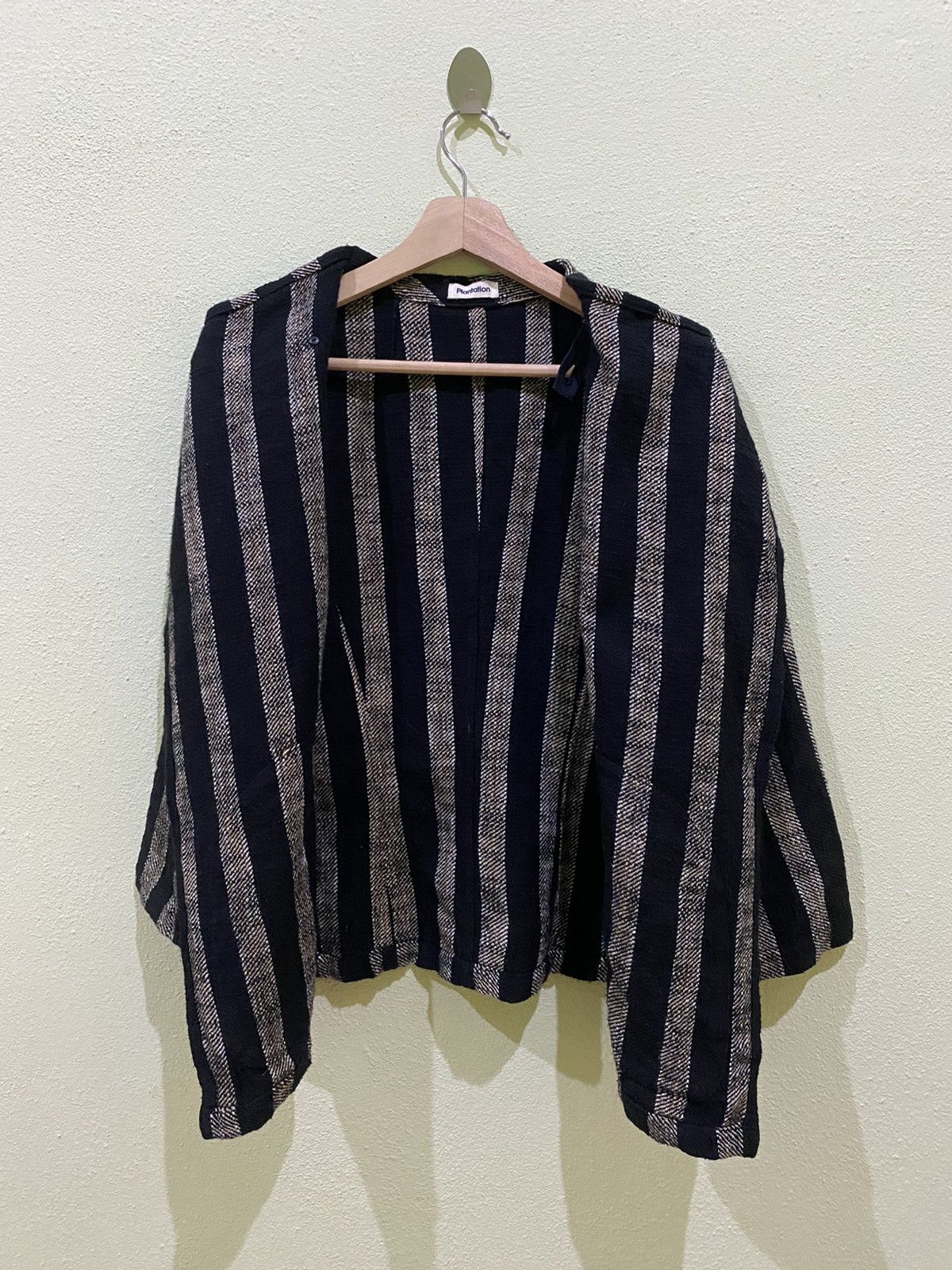 Designer × Issey Miyake × Japanese Brand GK101 Plantation by Issey Miyake Cloak Jacket Size US M / EU 48-50 / 2 - 13 Thumbnail